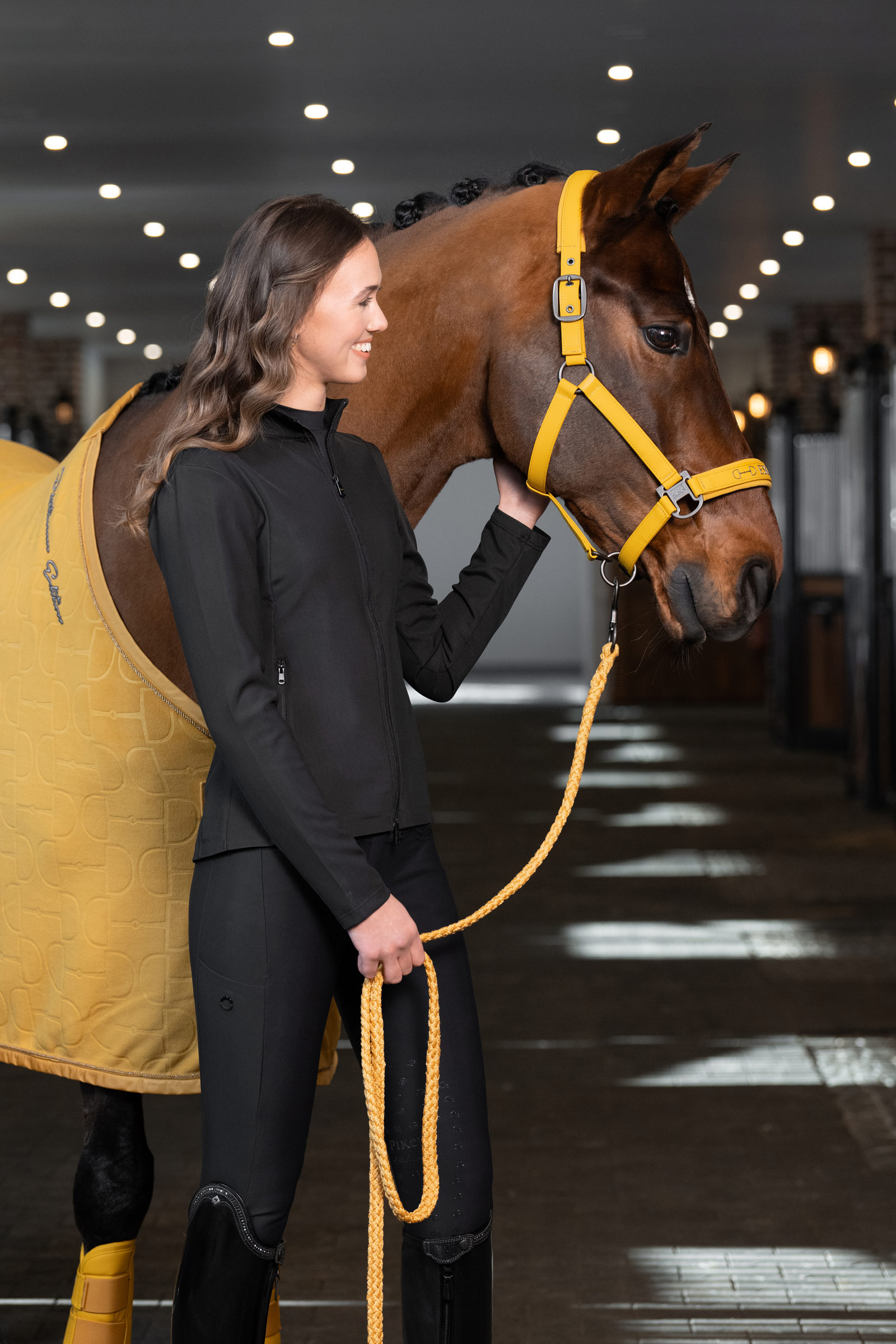 Eskadron Platinum 25 Kantar z podwójnymi pinami ze skóry ekologicznej