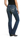 Ariat Women's R.E.A.L. Mid Rise Stretch Ivy Stackable Straight Leg Jeans