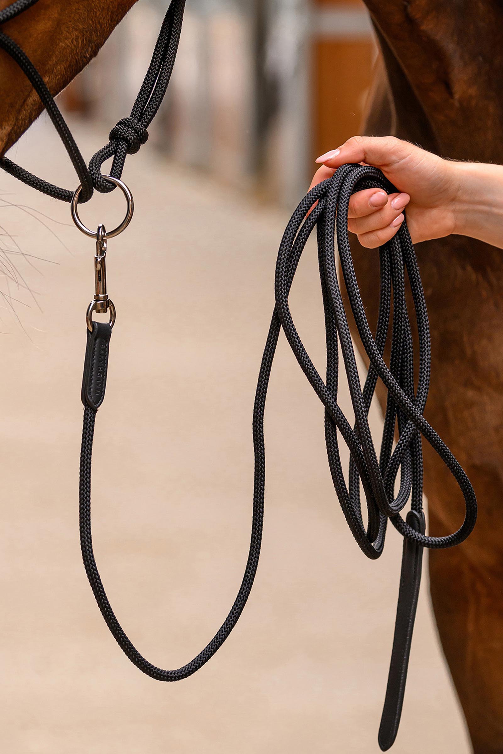 Waldhausen kantar sznurkowy z ruchomym pierścieniem