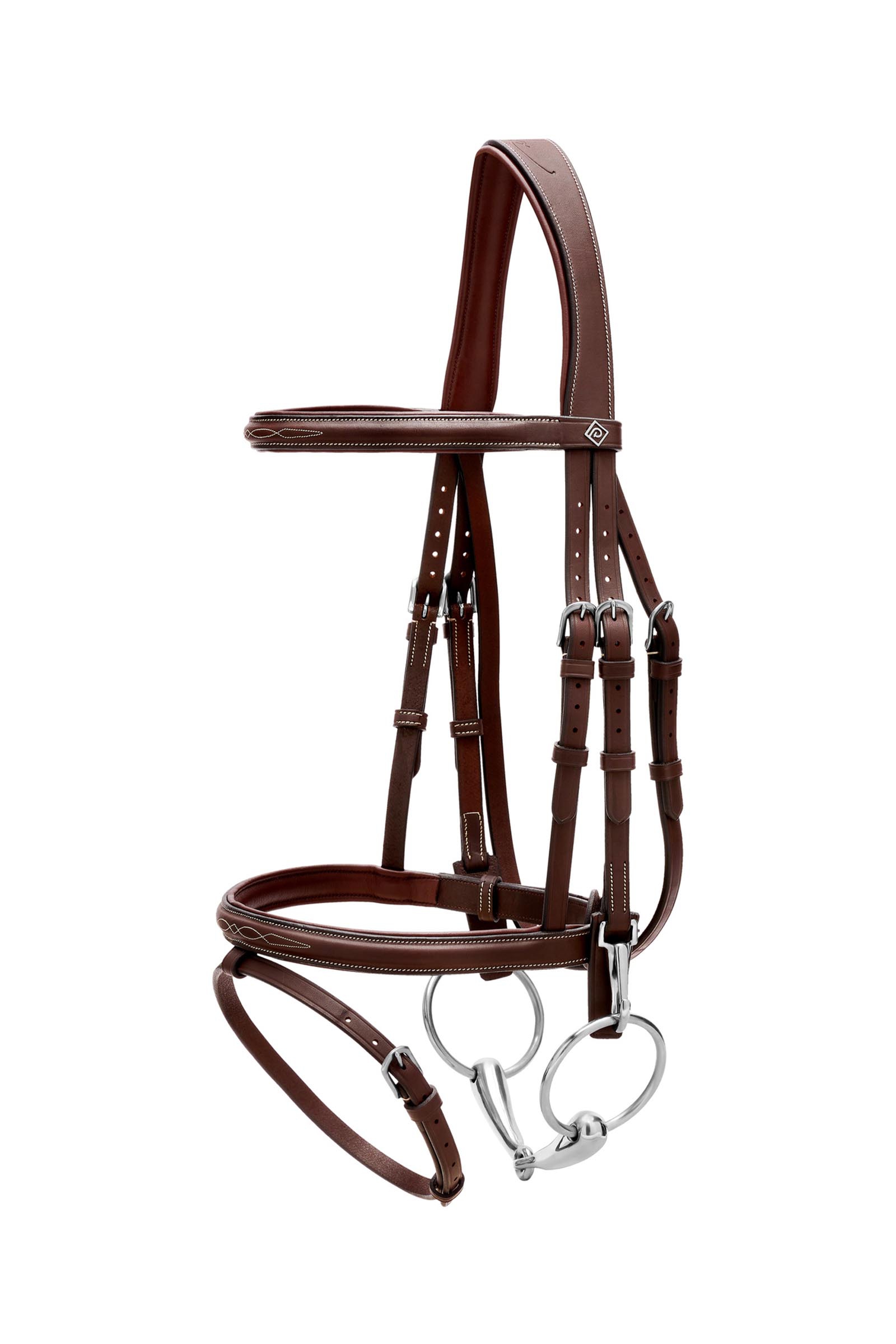 Dy'on Working ogłowie z nachrapnikiem kombinowanym i karabińczykami  