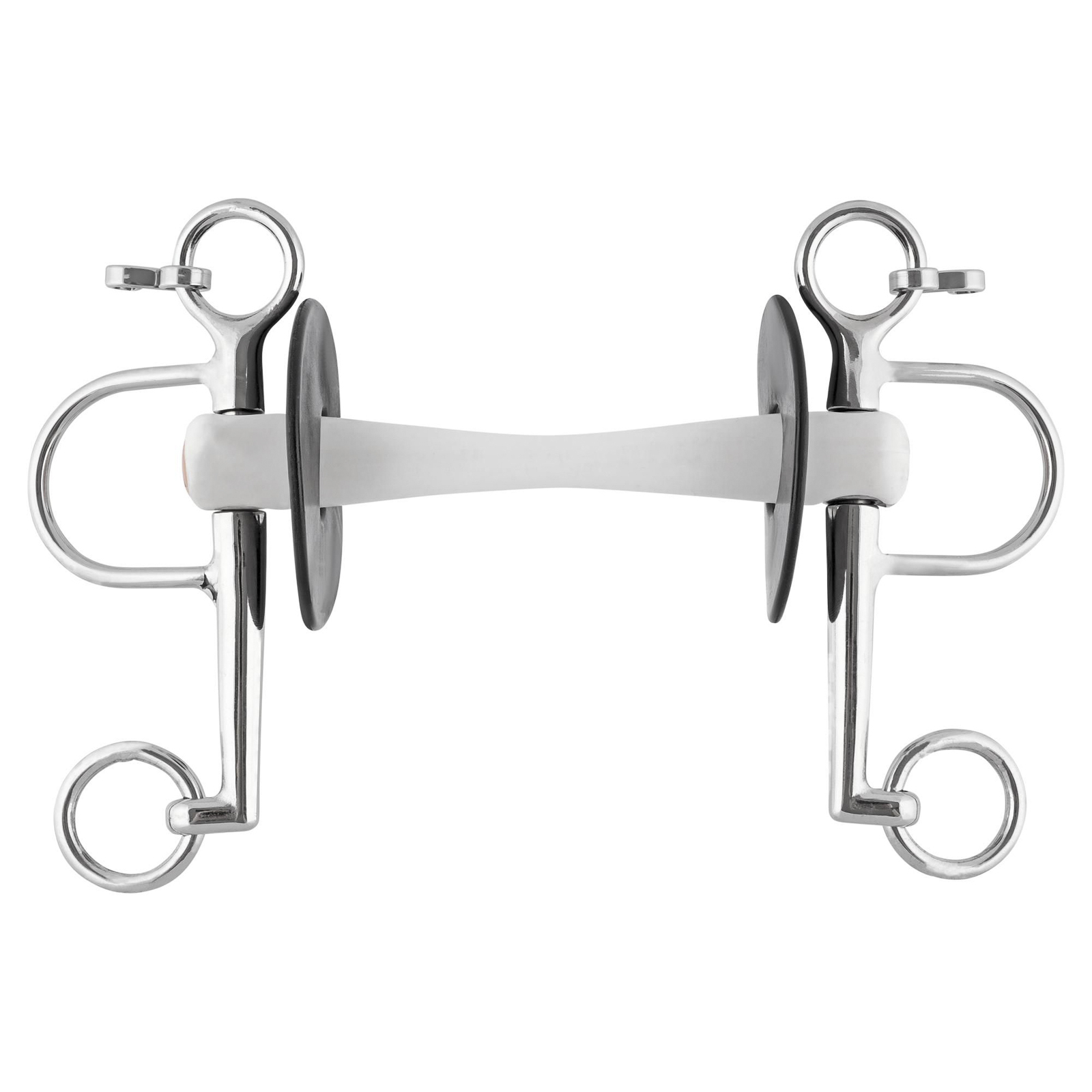 Sprenger Nathe Pelham 20 mm z elastycznymi mullenowymi ustami i krótkimi policzkami (dolny policzek 5,5 cm pierścień)