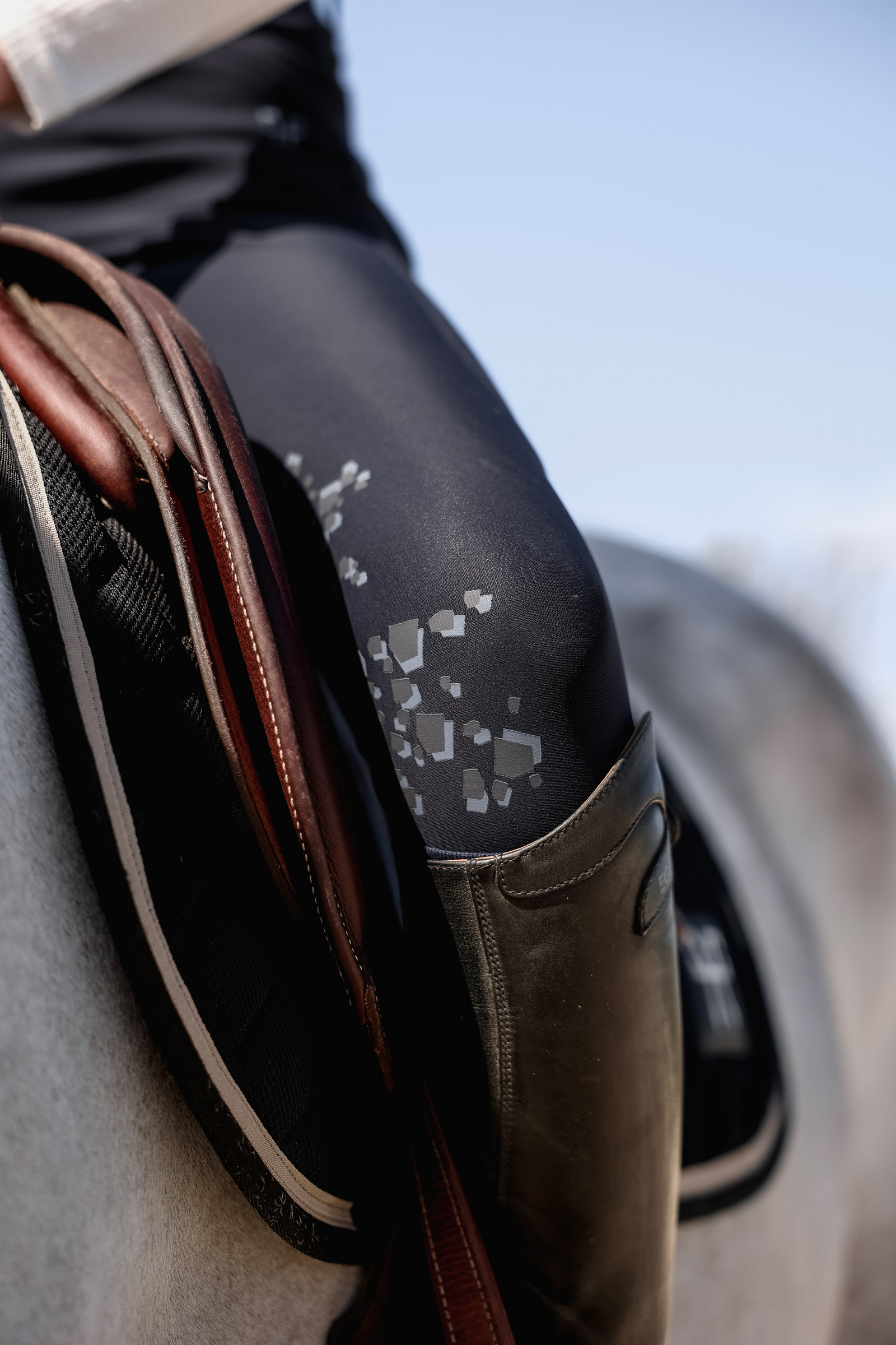 Horse Pilot X-Perform damskie bryczesy z lejem kolanowym