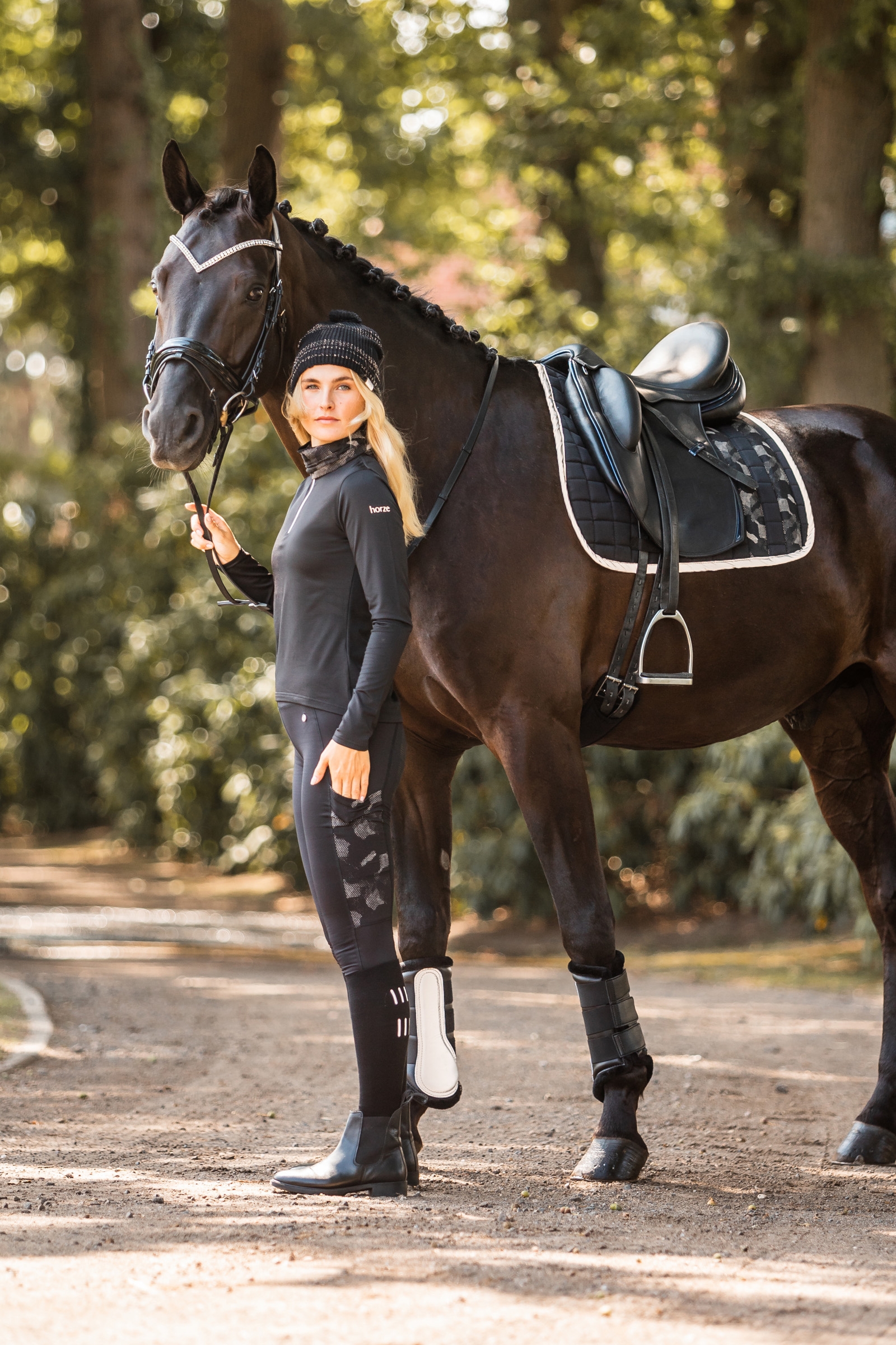 Horze Luminox Odblaskowy czaprak