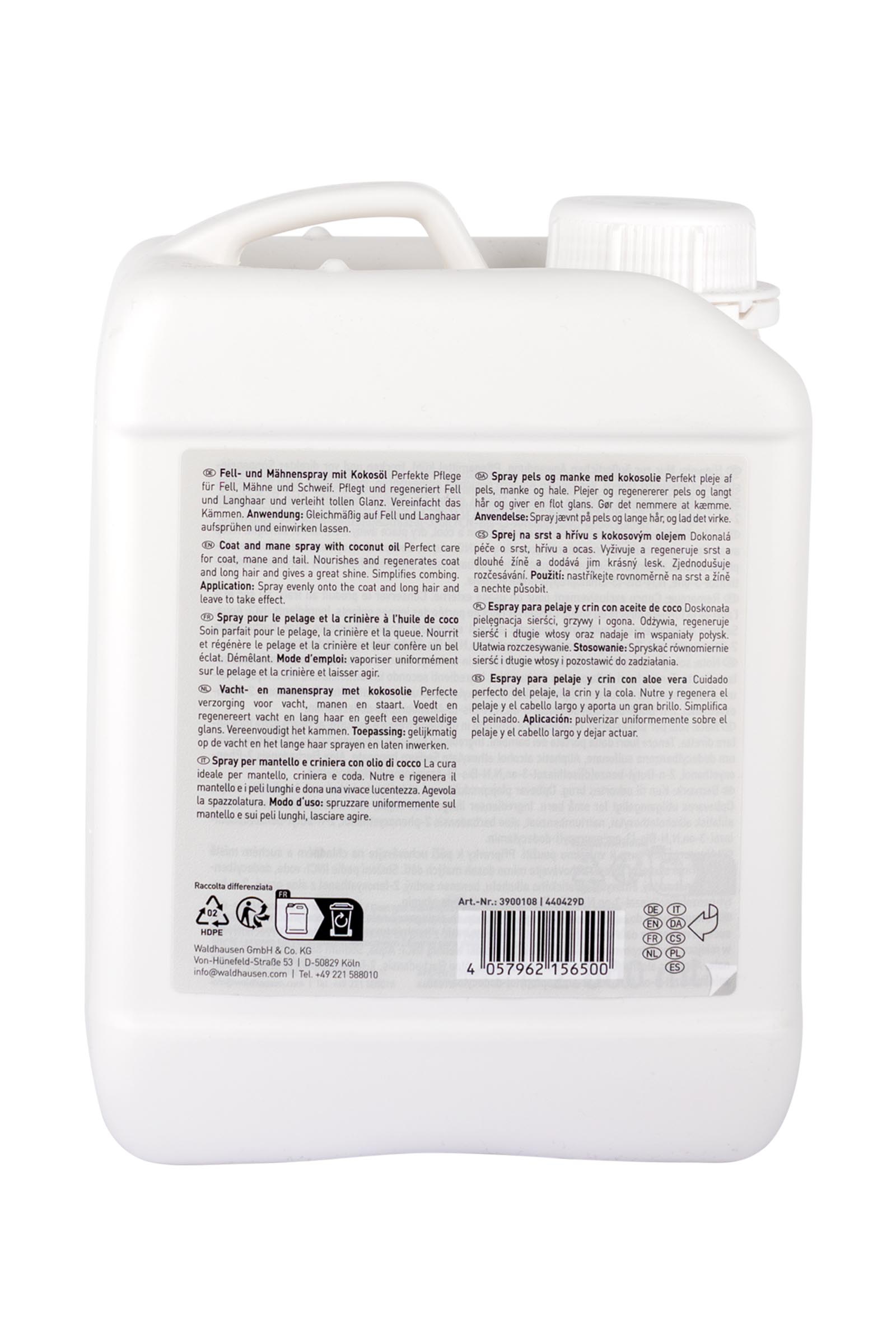 Waldhausen Spray do pielęgnacji grzywy i ogona, aloes, 2,5 l