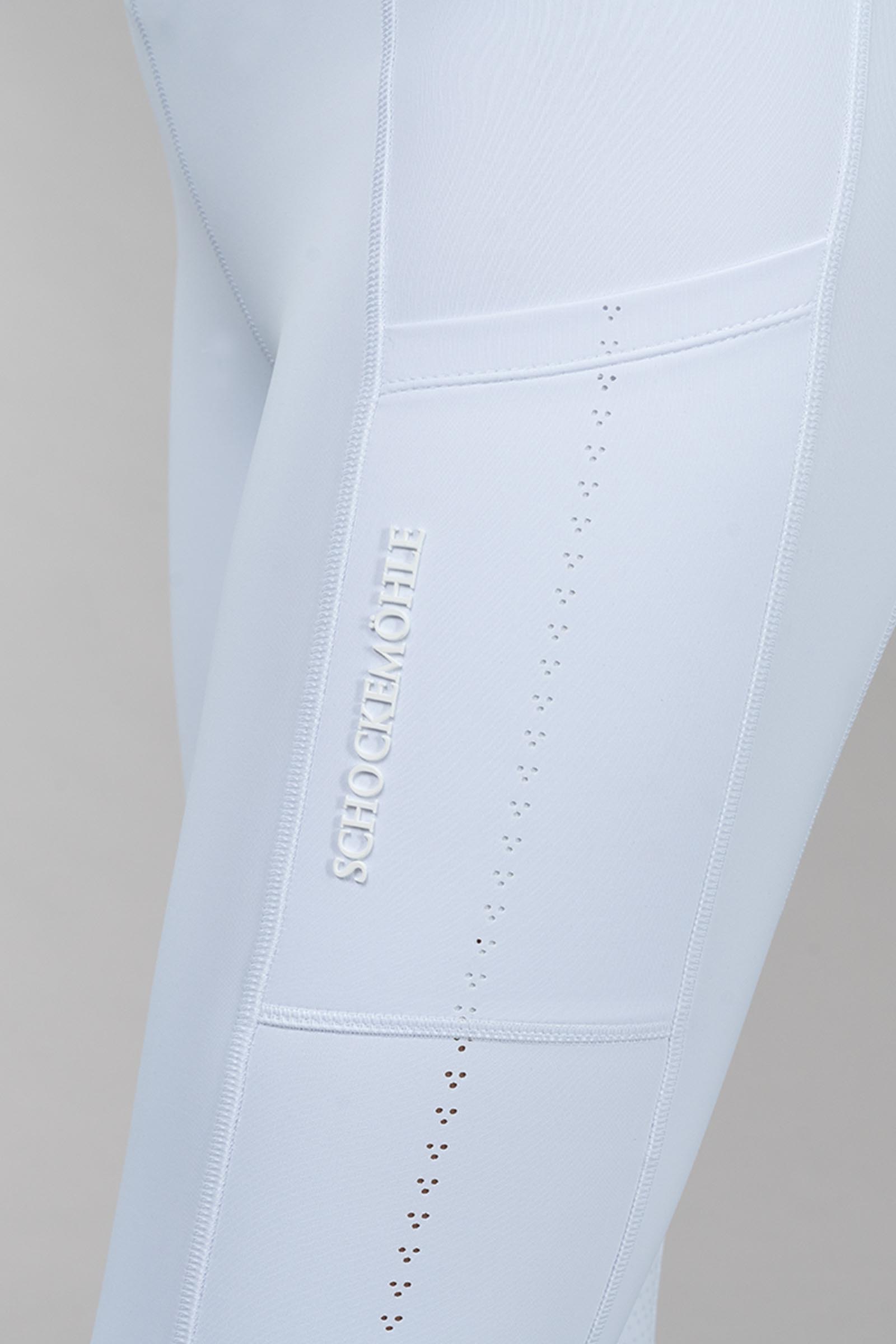 Schockem&ouml;hle Sports Air Sporty Pro damskie bryczesy z pełnym lejem silikonowym