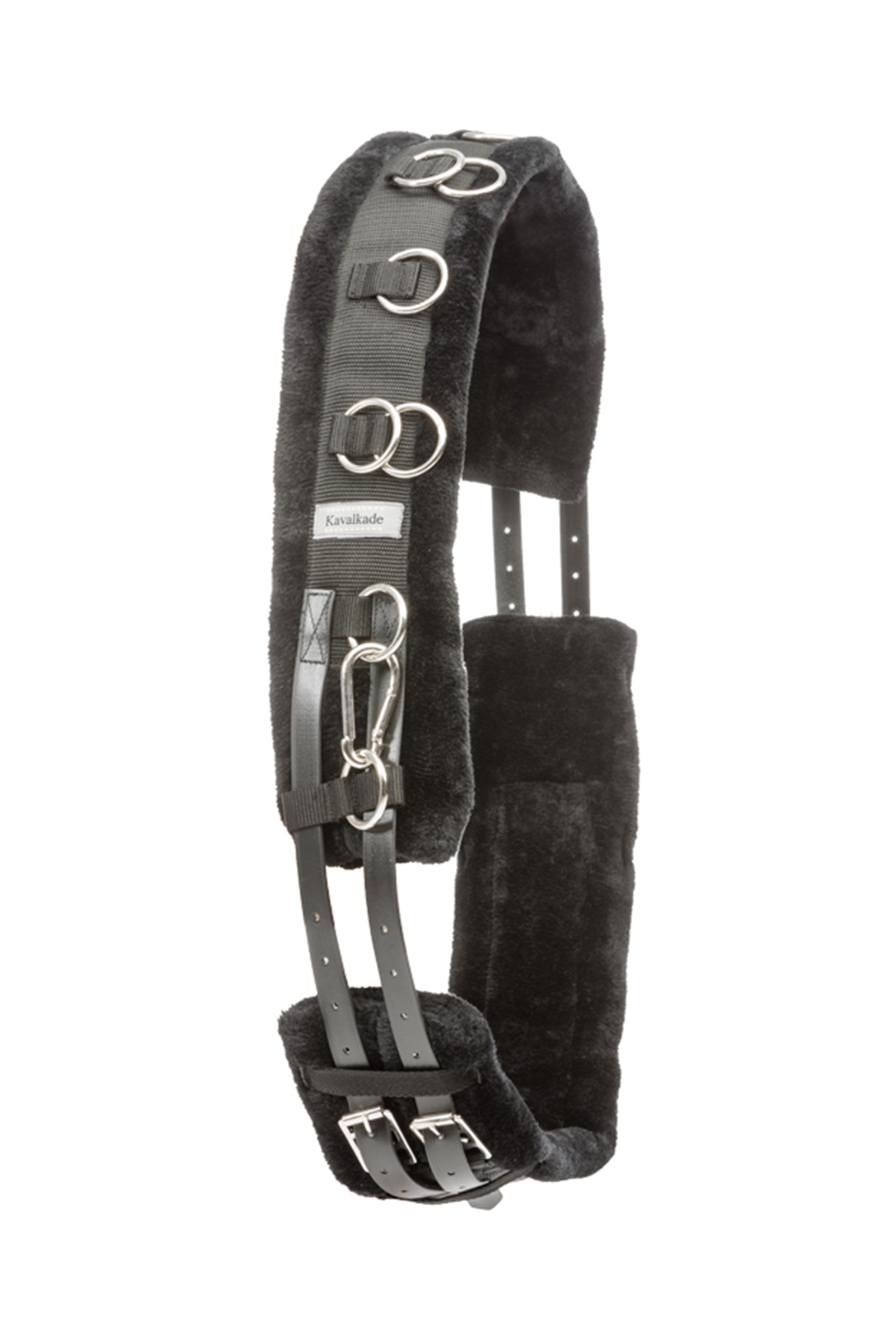 Popręg Kavalkade ze sztucznym futerkiem