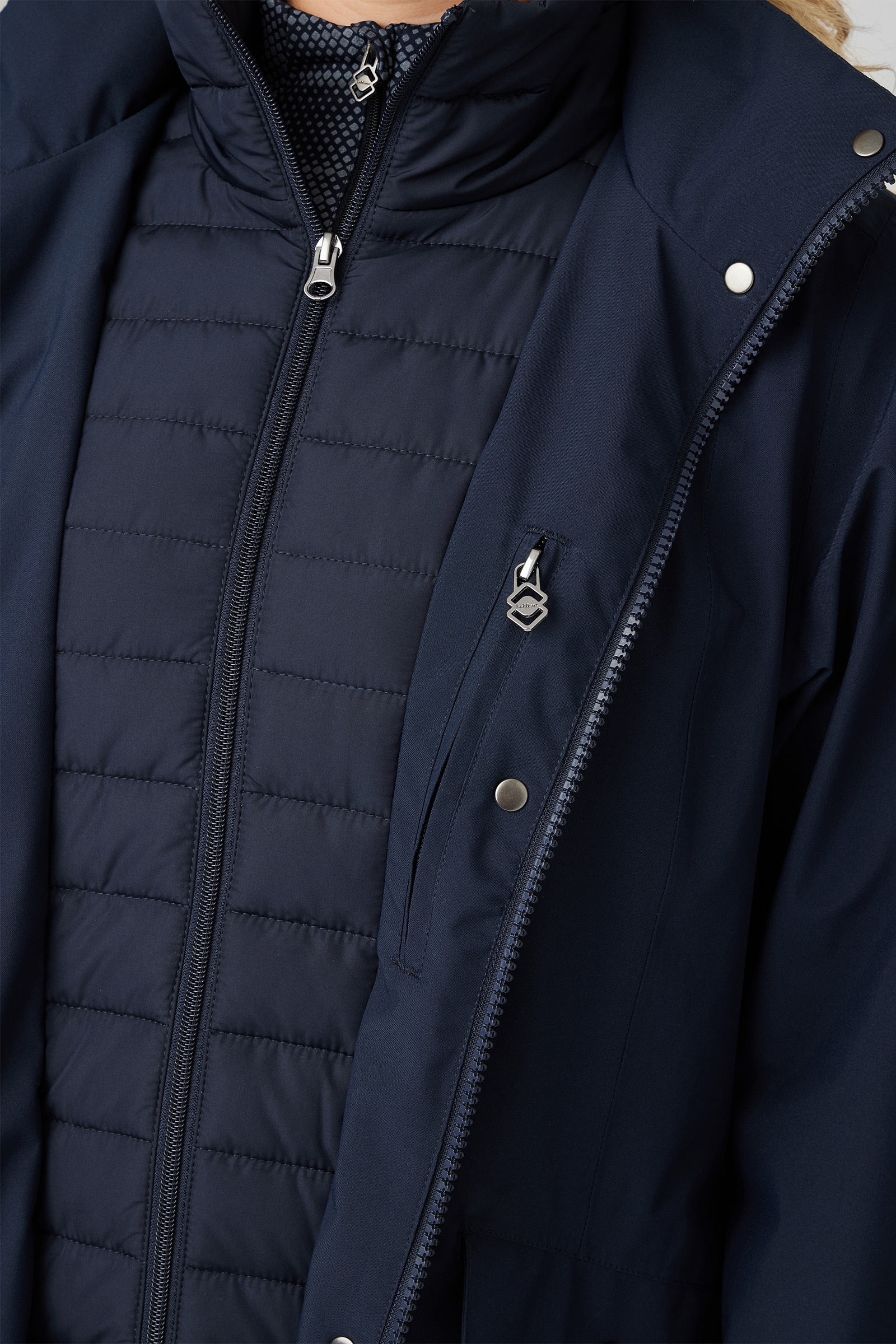 LeMieux Amelie damski wodoodporny lekki płaszcz do jazdy konnej