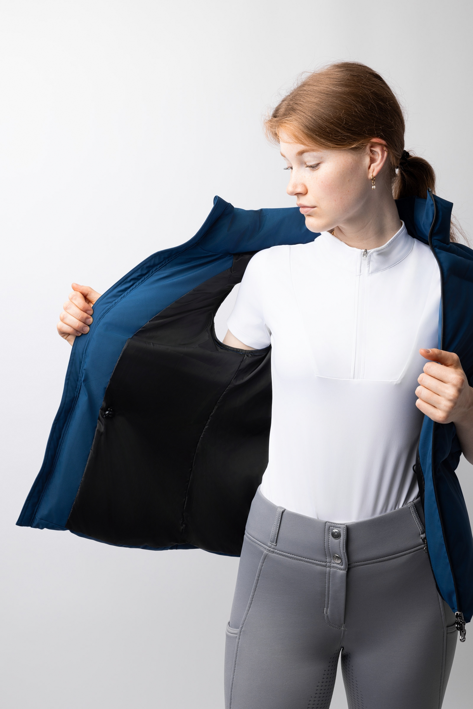 Horze Oona Pikowana kamizelka jeździecka 