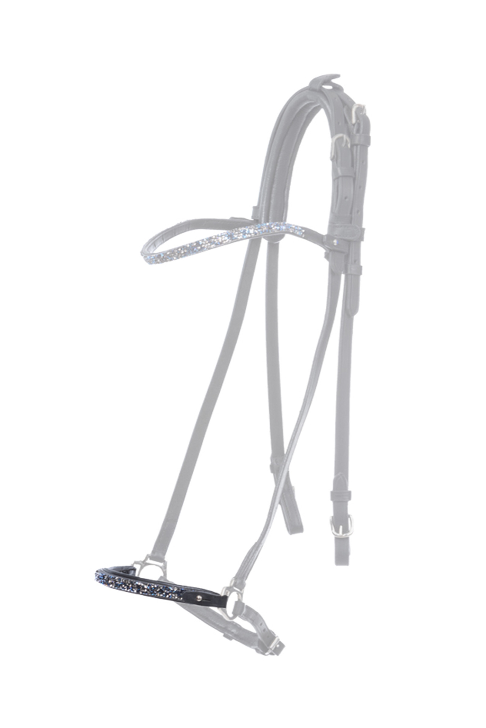 Kavalkade Bl&aacute;r Wyrzucony kawałek nachrapnika dla islandzkiego ogłowia Kjartan