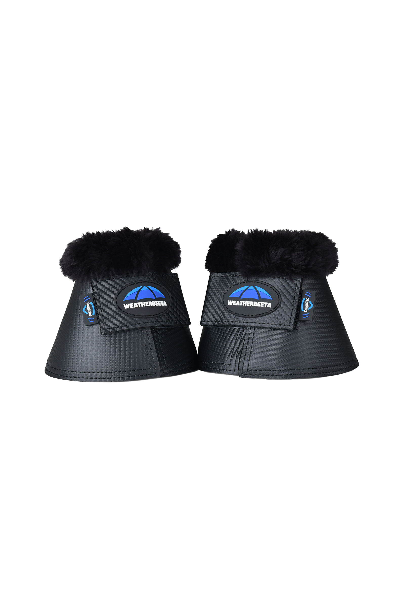 Black Weatherbeeta Tough-Tec zamszowe osłony na kopyta