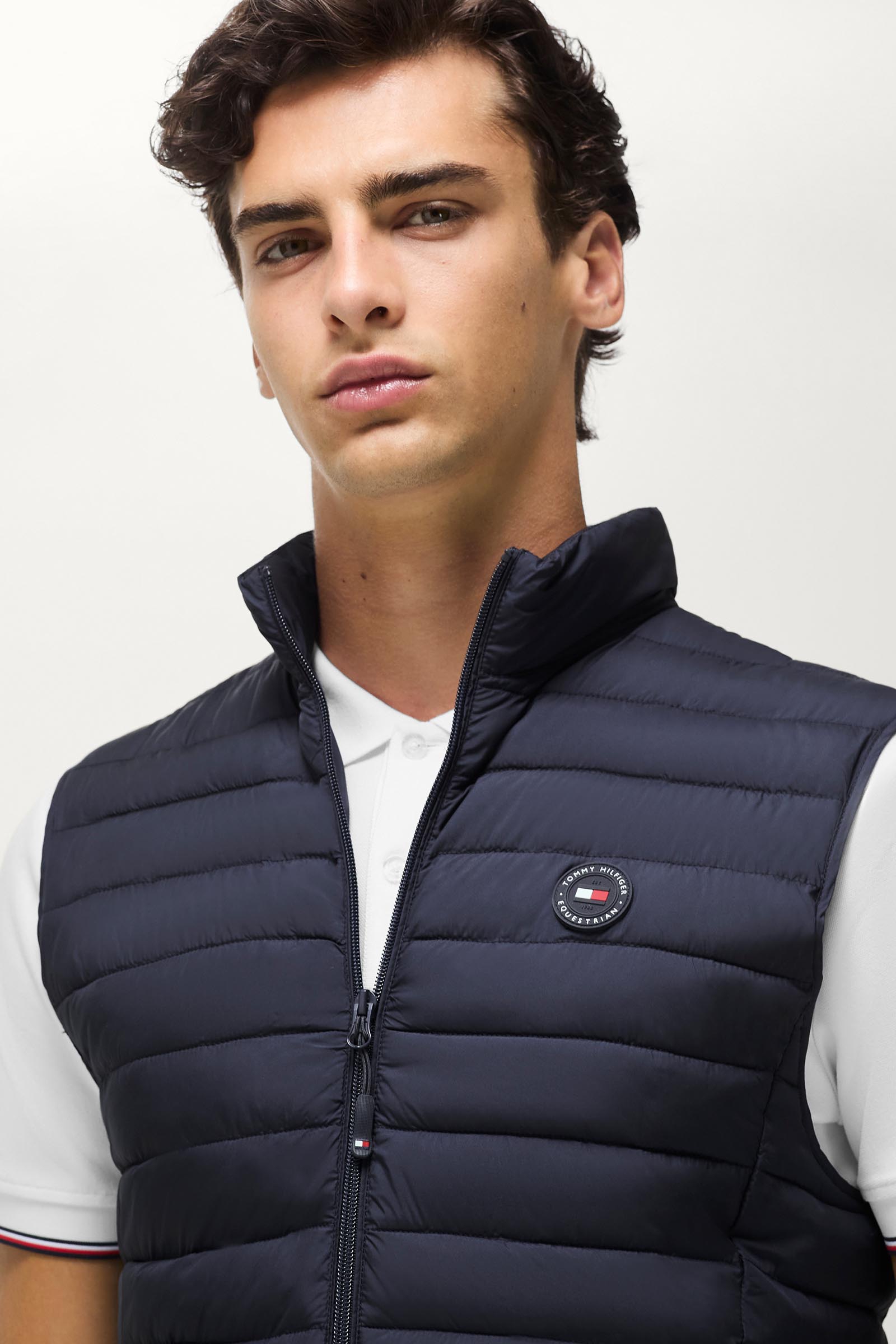 Tommy Hilfiger Equestrian Montero męska kamizelka pikowana