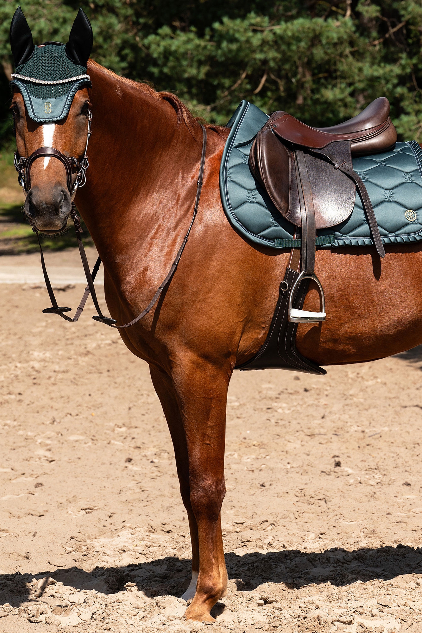 PS of Sweden Czaprak skokowy z falbanką