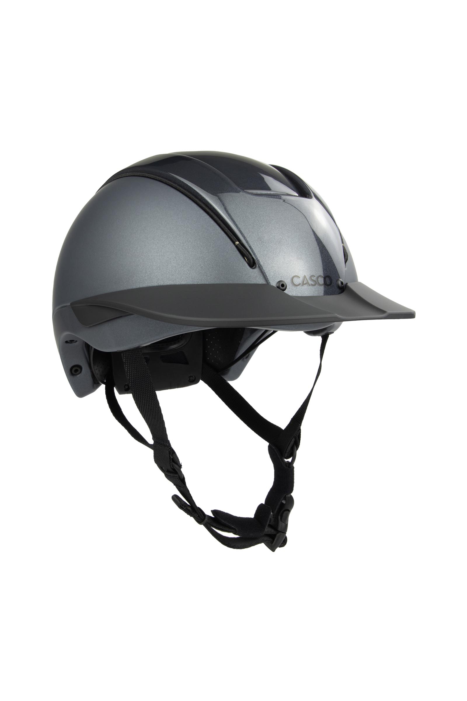 Anthracite Grey Casco Duell Prime kask jeździecki