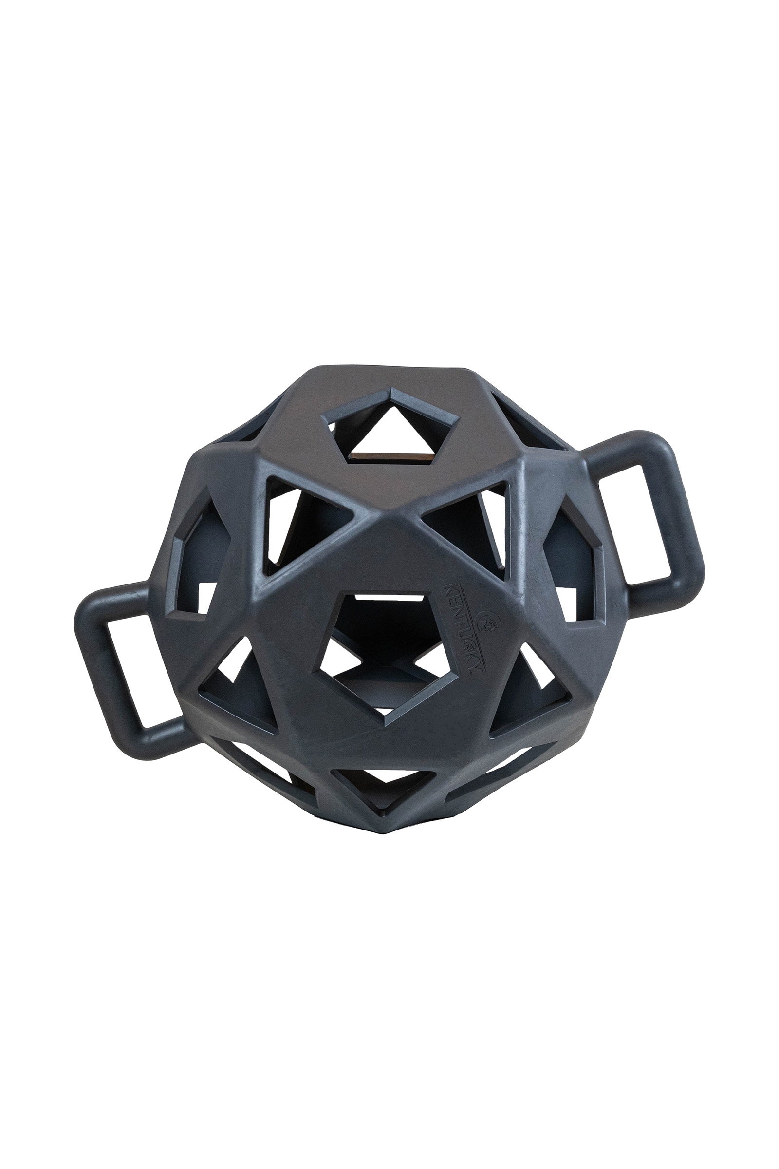 Grey Kentucky Horsewear Relax Horse kula do zabawy i siana  