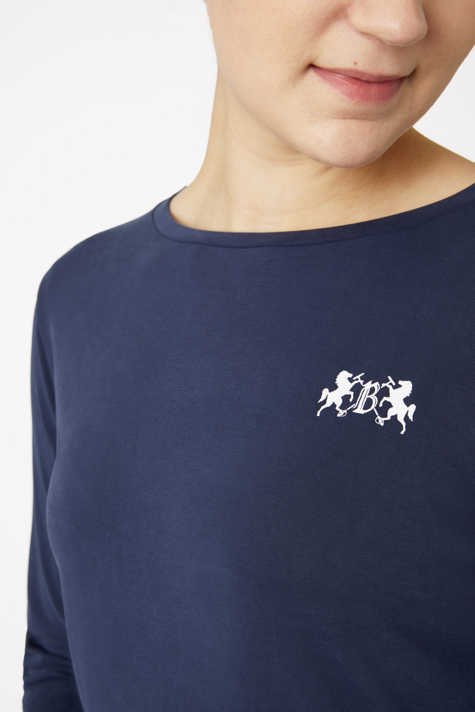 Damski t-shirt B Vertigo Daniele z długim rękawem