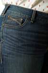 Ariat Sonia Mid Rise damskie bootcut jeansy