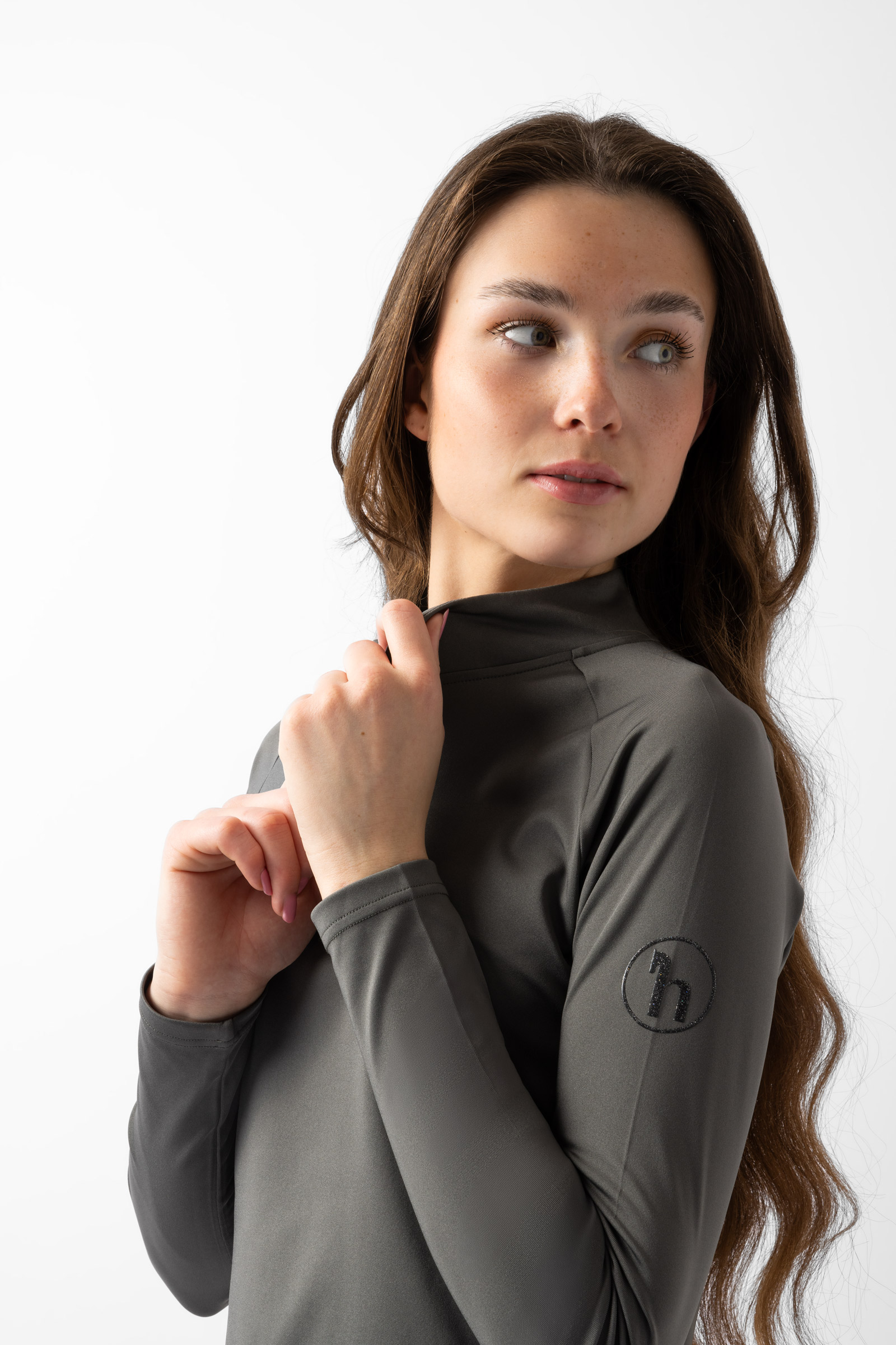 Damski longsleeve techniczny Horze Young Rider ELISA