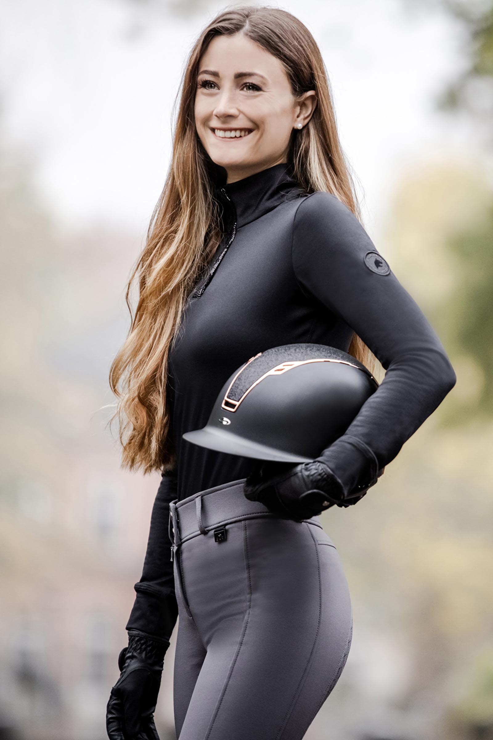 SWING H22 shine kask jeździecki