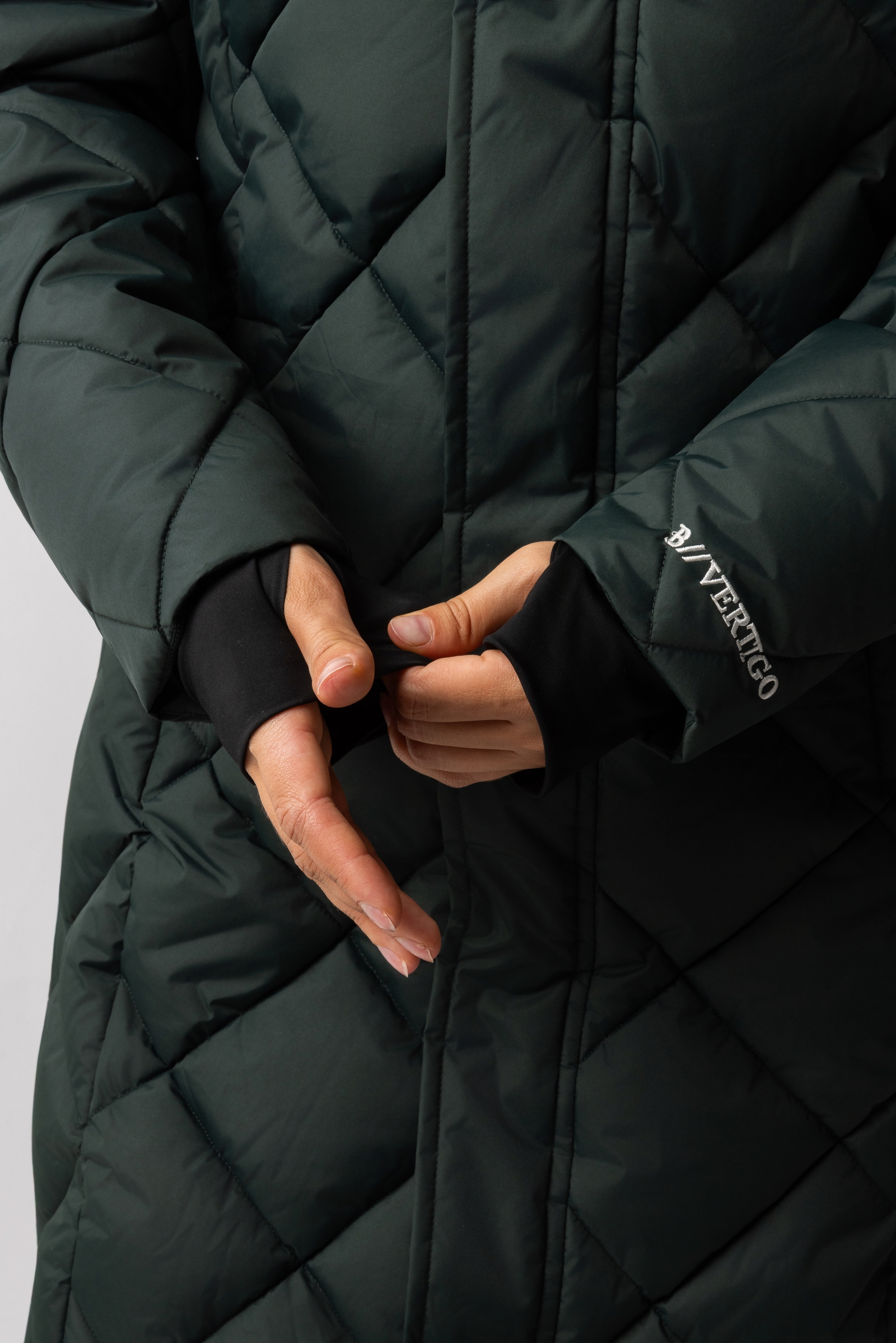 B Vertigo Gem Lekki ocieplany płaszcz damski