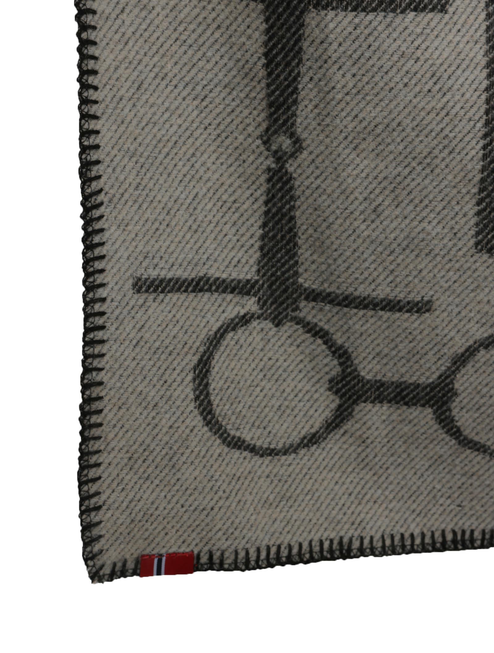 B Vertigo Koc z nadrukiem konia i wędzidła