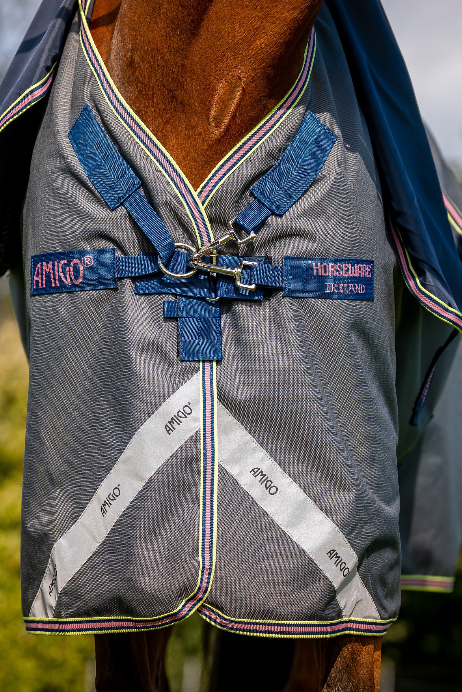 Horseware Amigo Bravo 12 Plus derka padokowa z odpinanym szyją, 0g