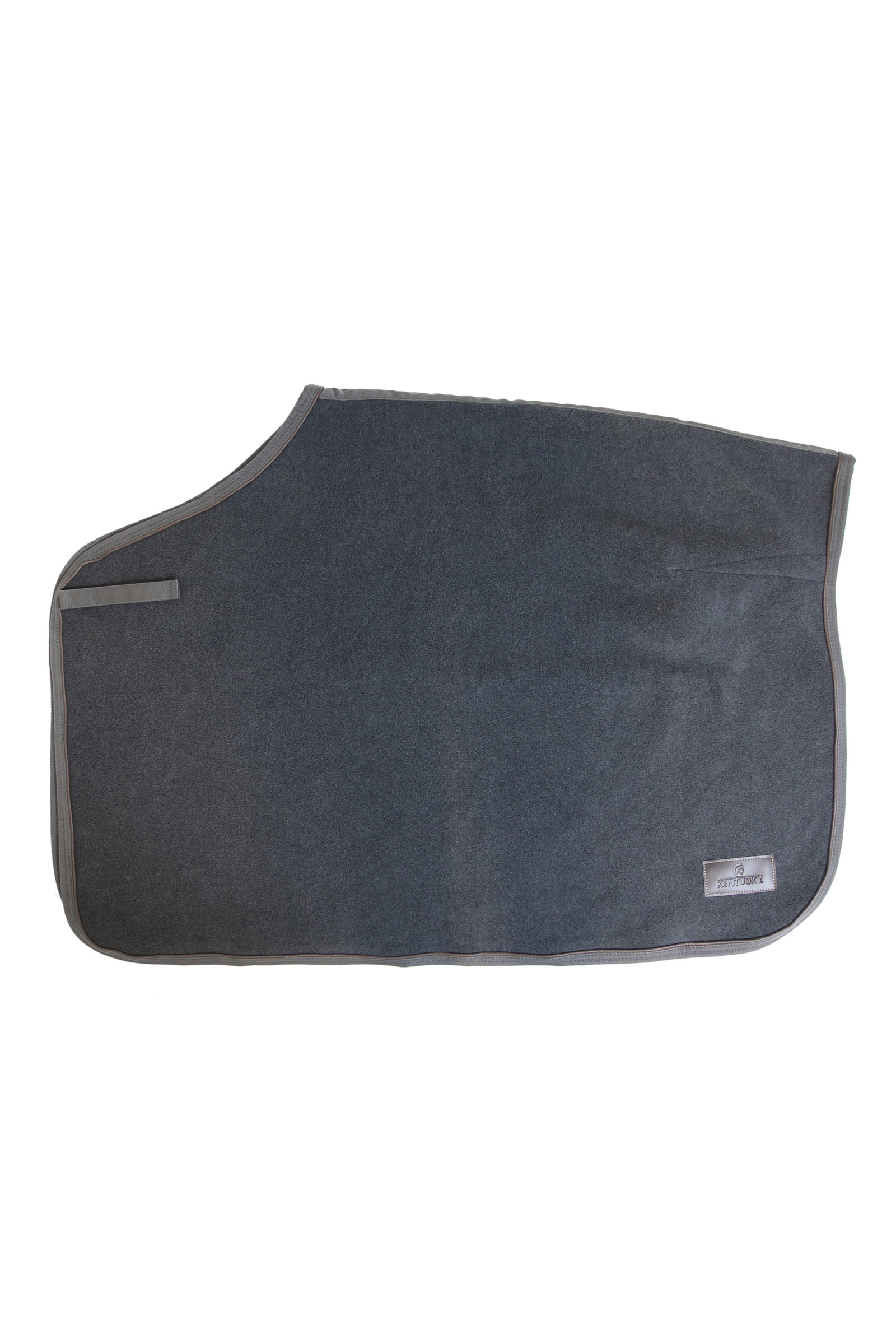 Dark Grey Derka treningowa Kentucky Horsewear Quarter z grubego polaru