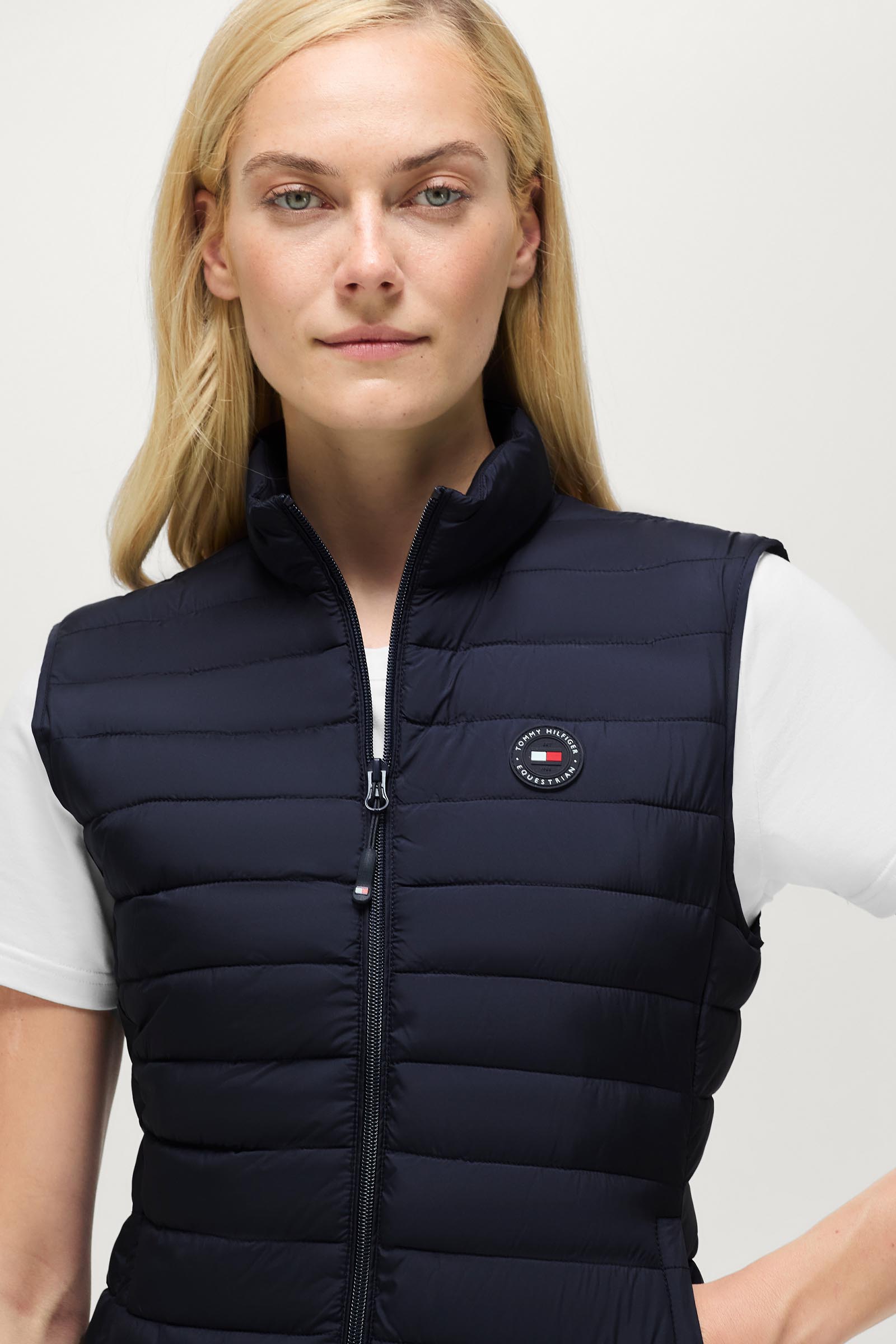 Tommy Hilfiger Equestrian Serano damska kamizelka pikowana