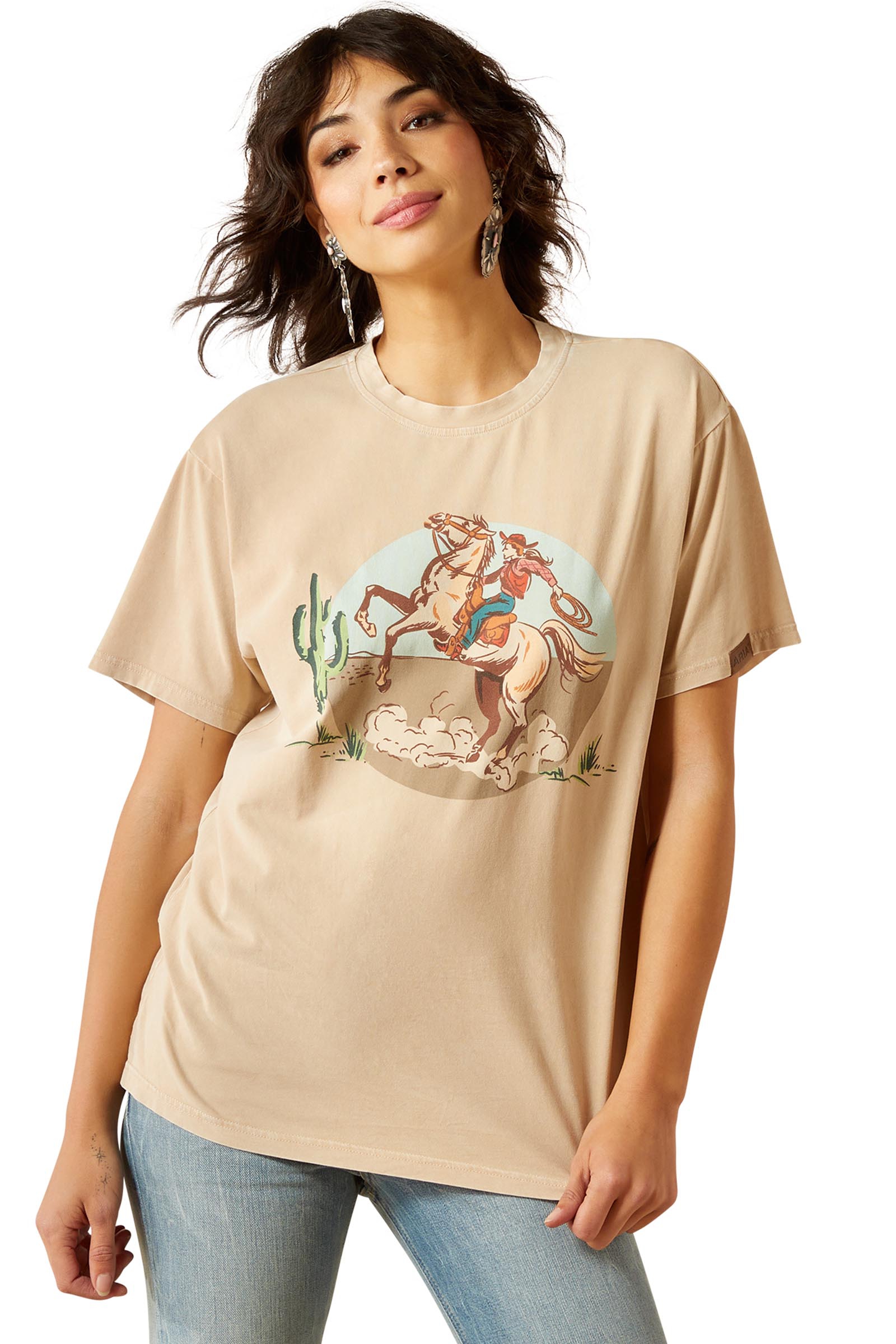 Ariat Ride On damski t-shirt