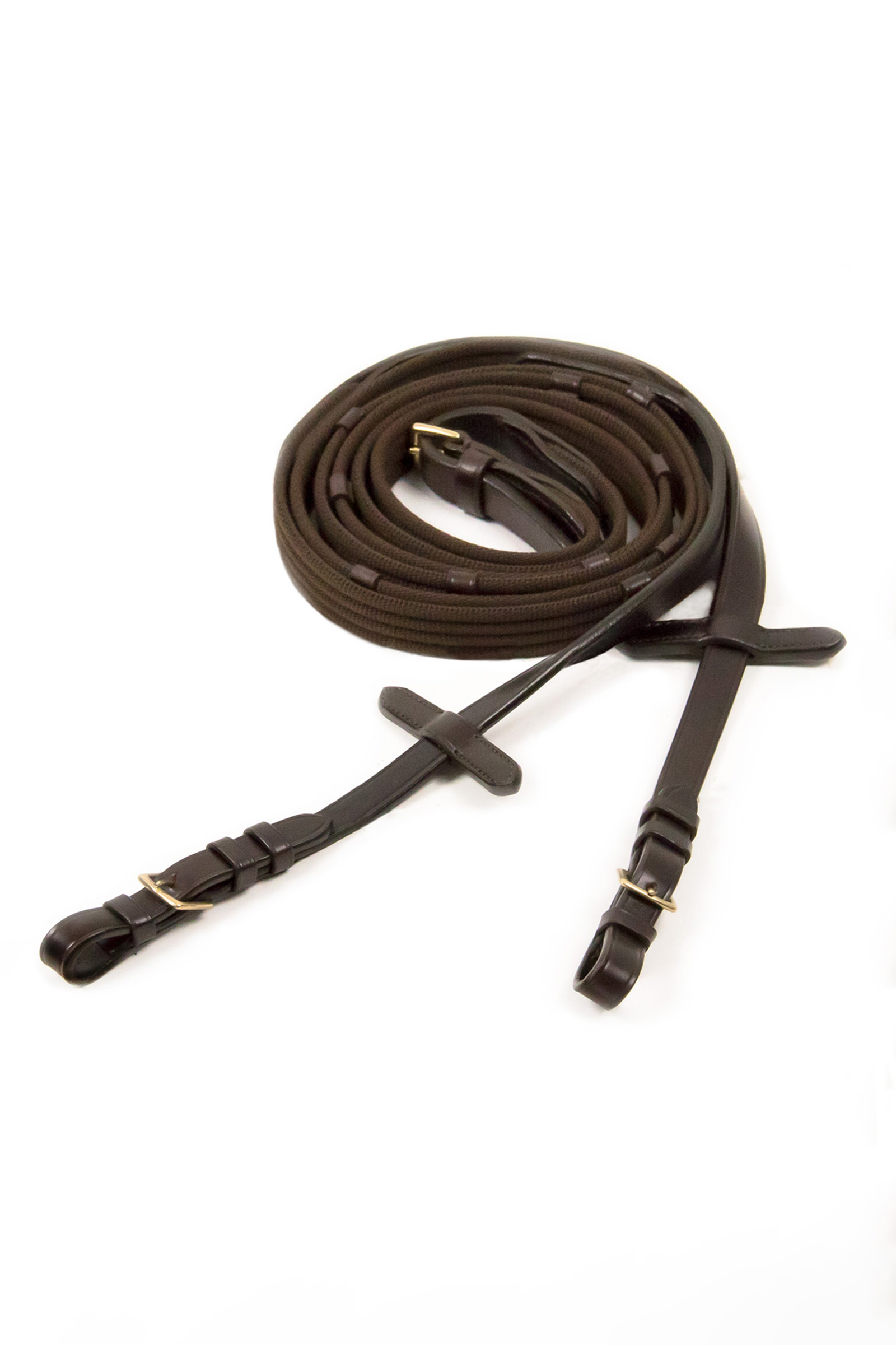 Wodze parciane Schockemöhle Sports ze sprzączkami, z 5 stoperami i stoperami do wytoku