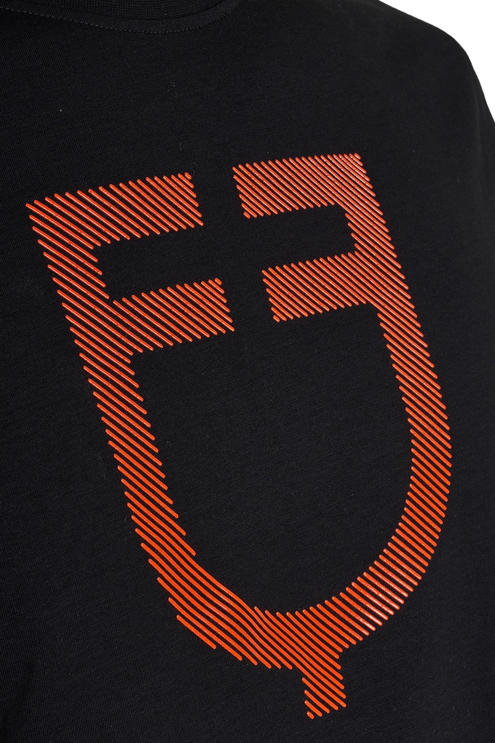 Equestro SS2026 Męski basic T-shirt z błyszczącym logo  