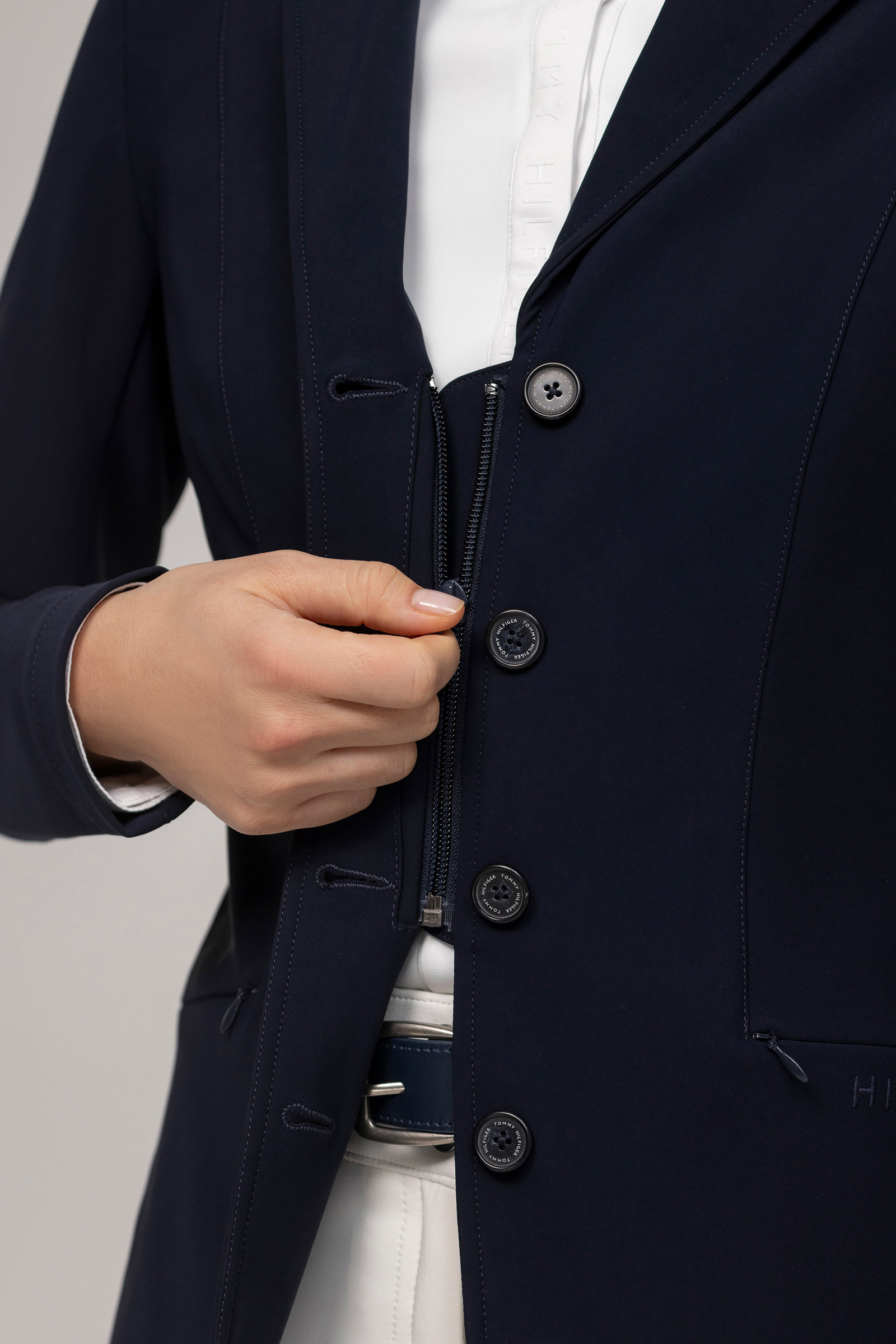 Tommy Hilfiger Equestrian Tribeca damska całoroczna kurtka konkursowa