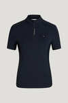 Tommy Hilfiger Equestrian Palma damska bluza treningowa z zamkiem 1/4