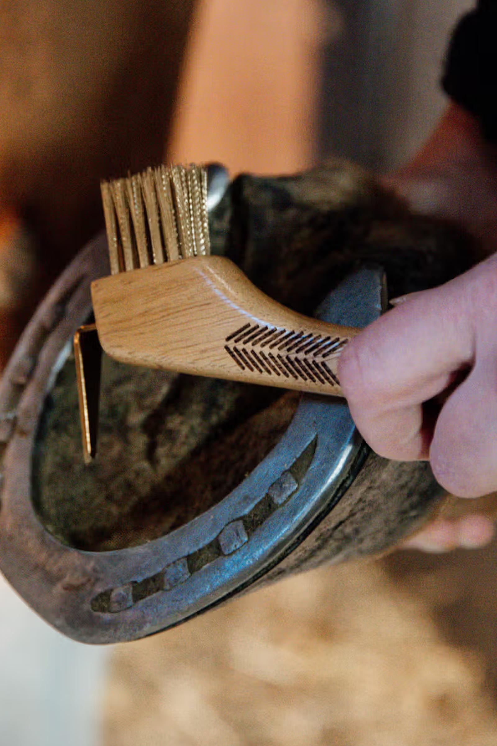 Grooming Deluxe kopystka ze szczotką metalową  