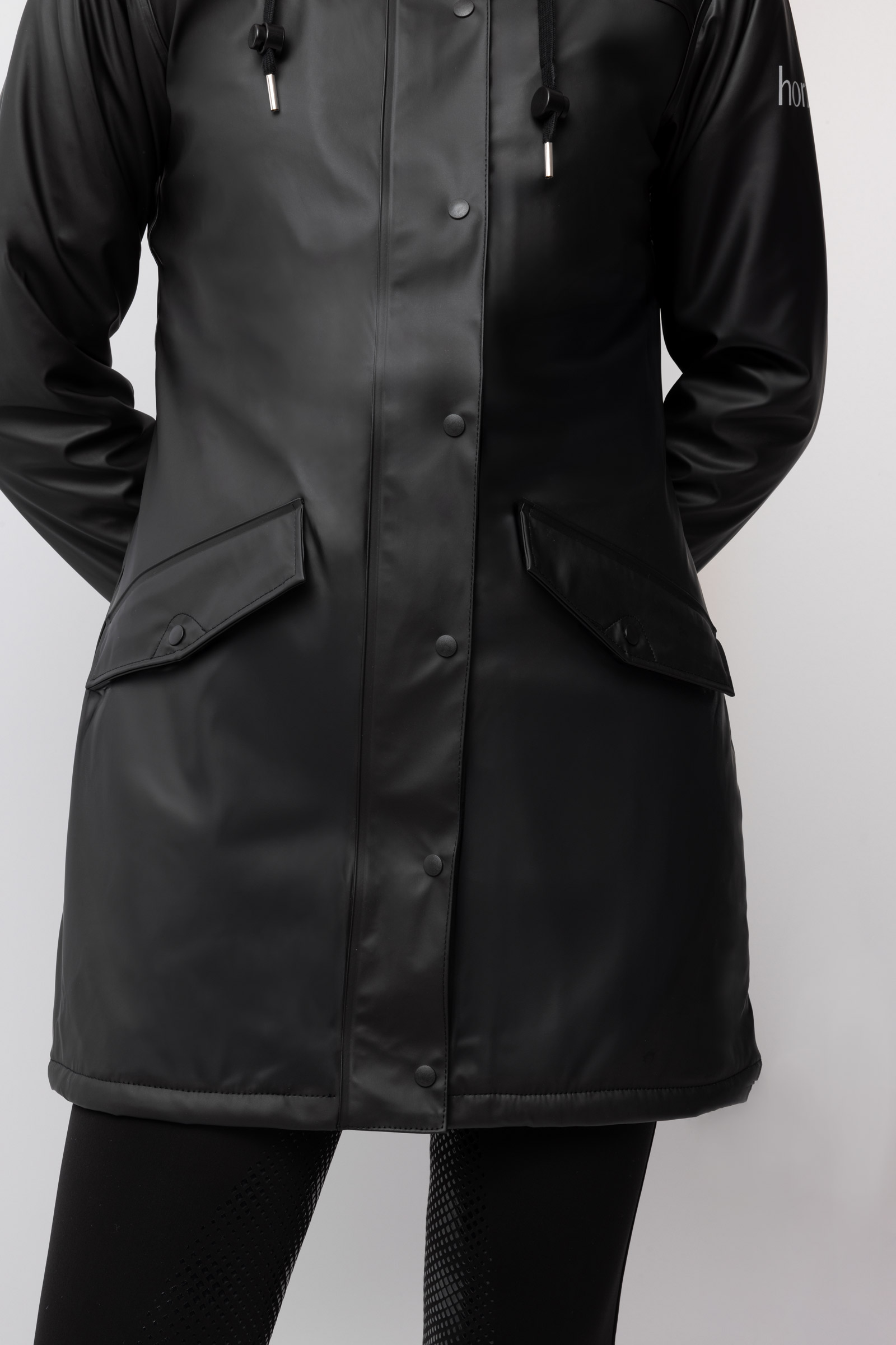 Damska kurtka przeciwdeszczowa z polarem Horze Billie