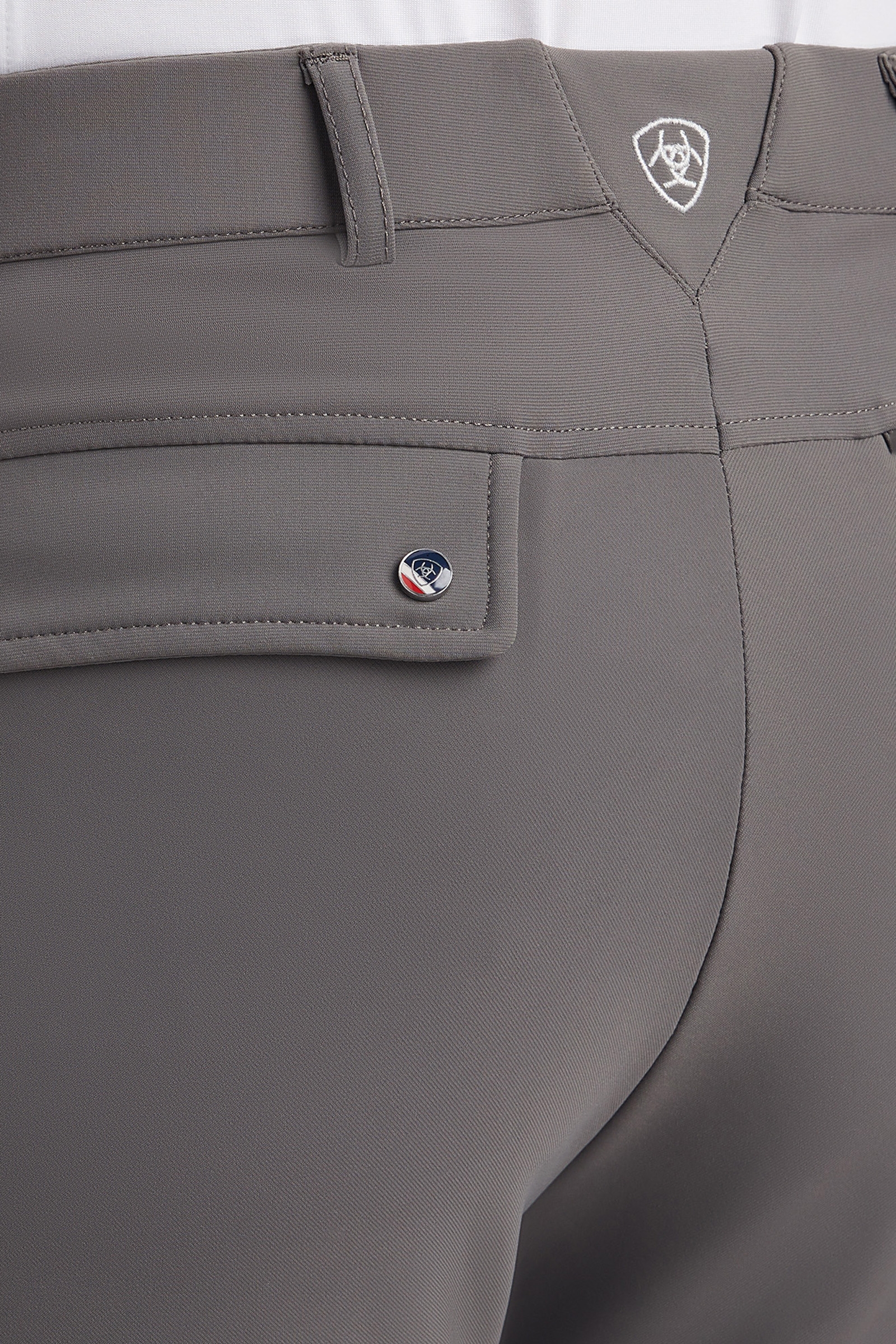 Męskie bryczesy Ariat Tri Factor Grip z naszywkami na kolanach