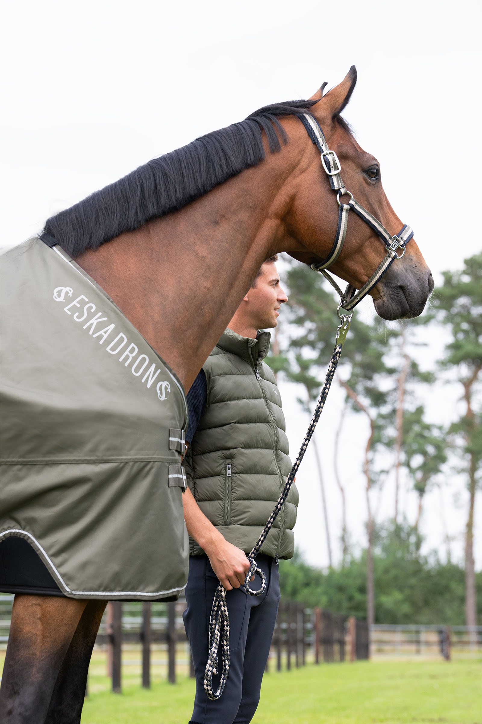 Eskadron Classic Sports SS25 wodoodporna lekka derka padokowa, 0 g