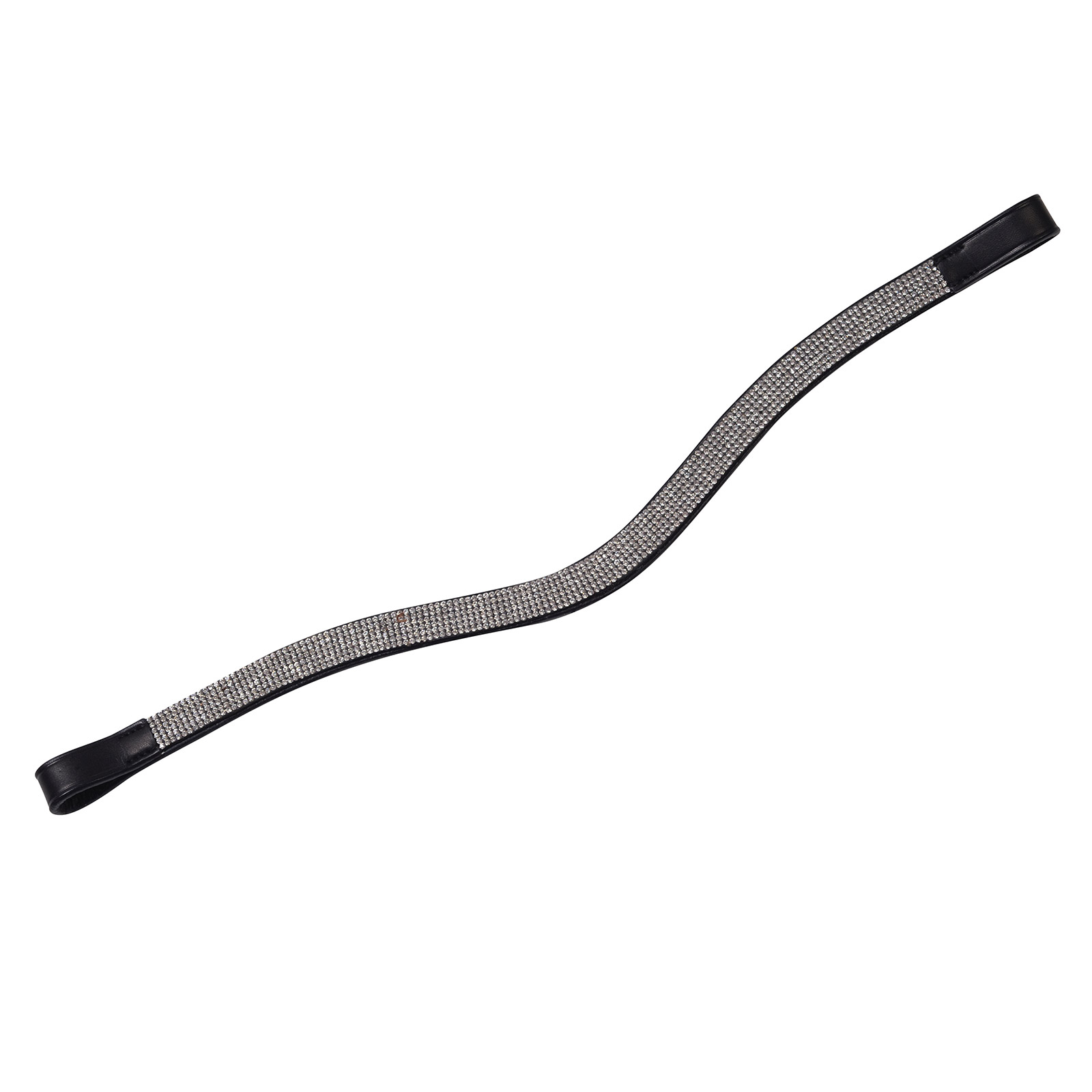 Naczółek z zakrzywionego srebrnego łańcuszka kolegiaty