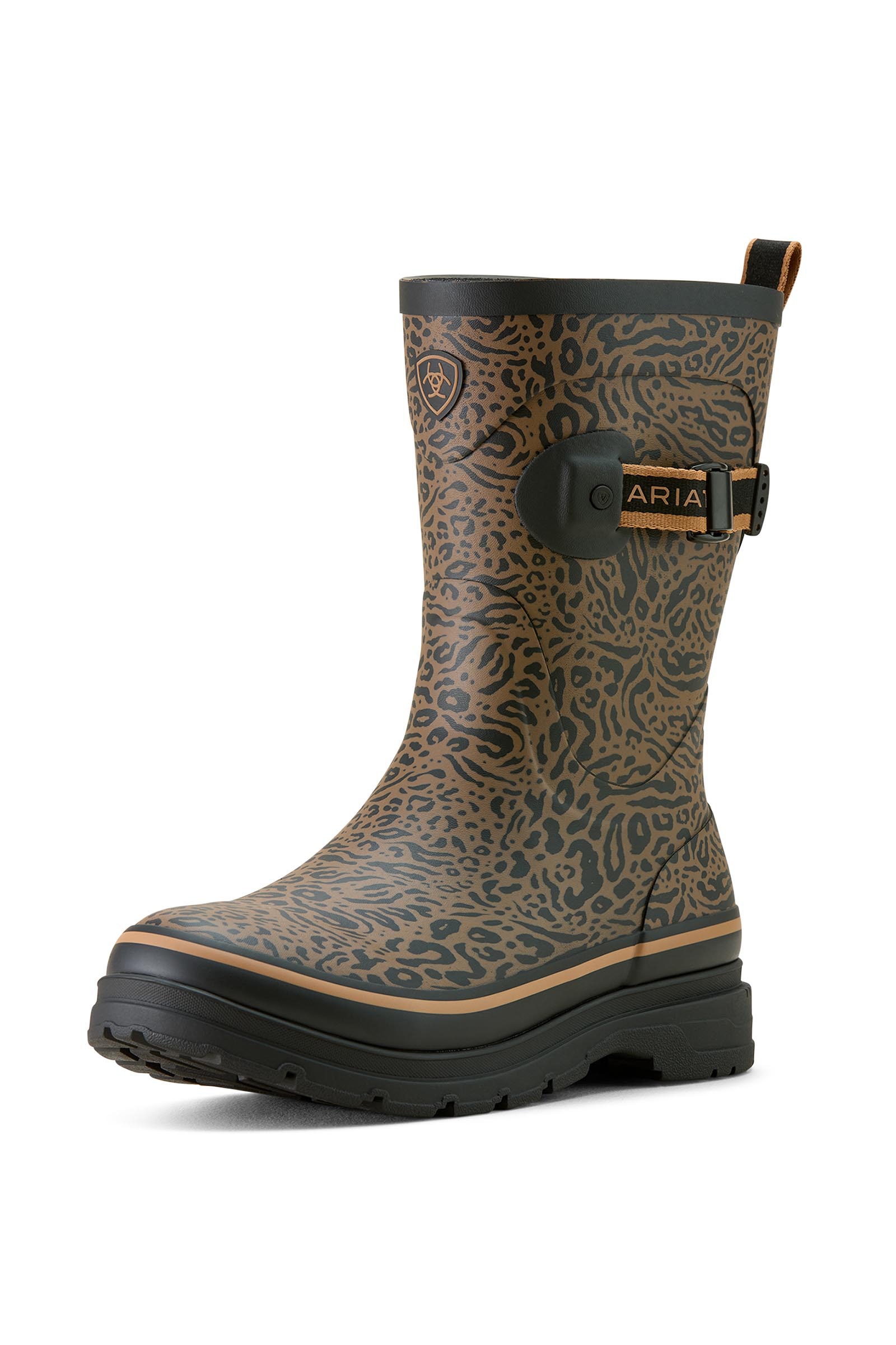 Ocelot Print Ariat Kelmarsh Mid Damskie kalosze