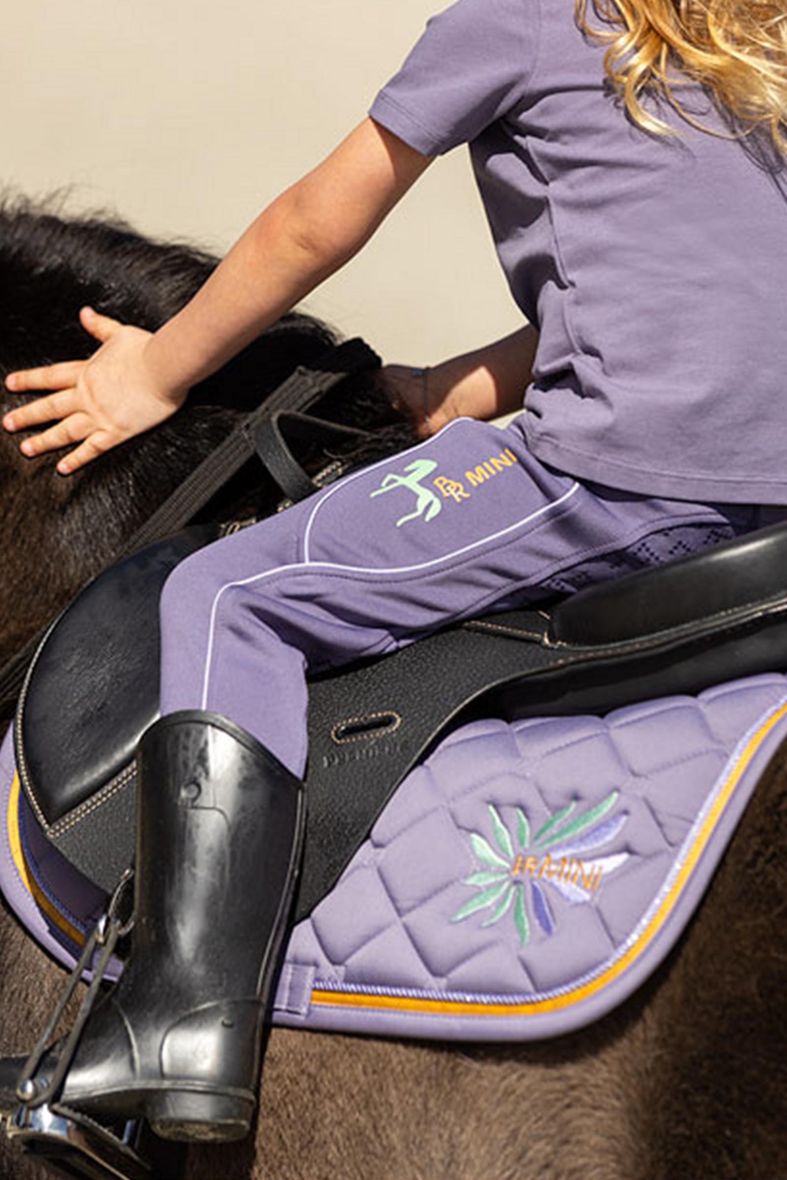 BR Mini Kids riding treggings z silikonowym siedziskiem