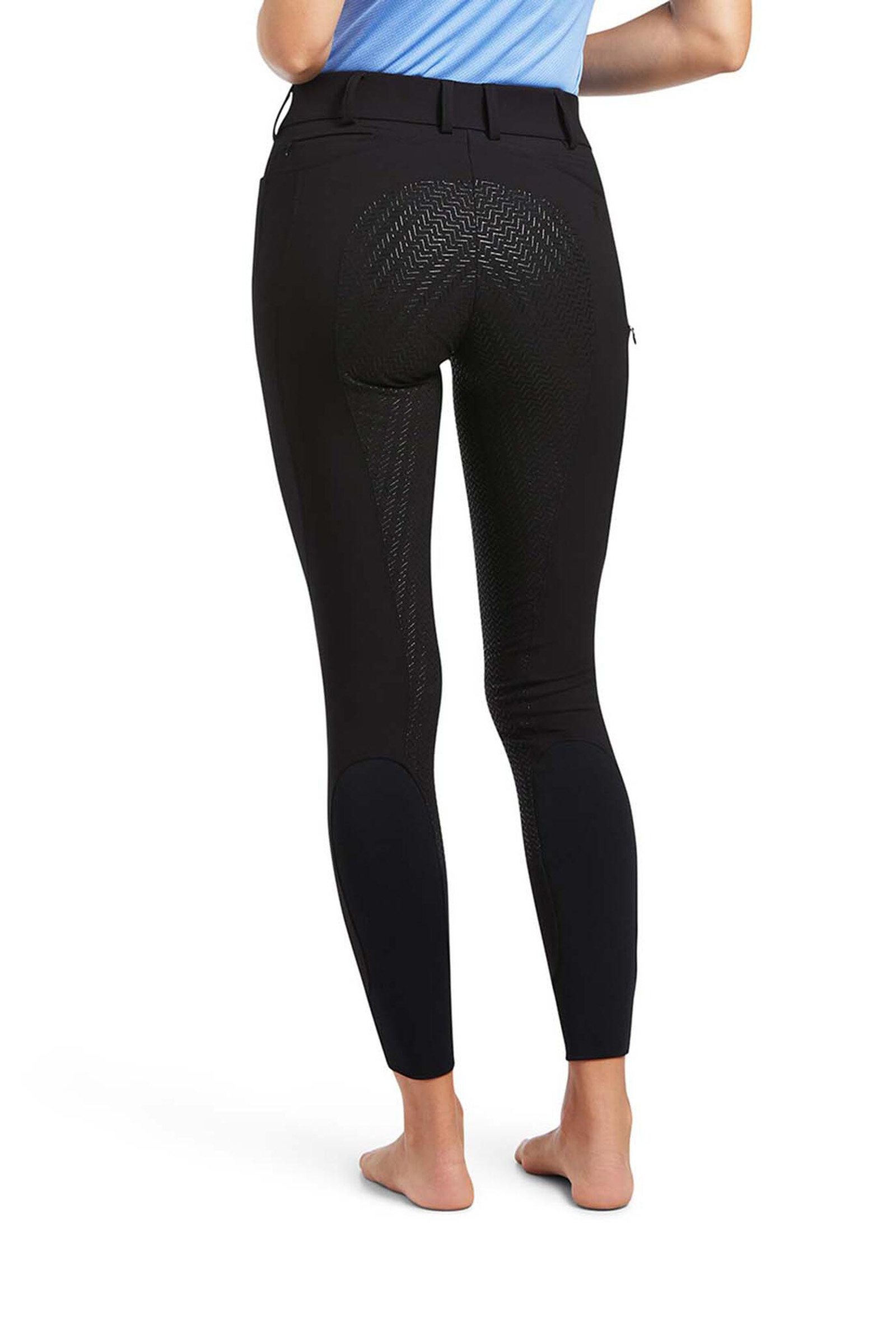 Black Damskie bryczesy Ariat Prelude z pełnym lejem