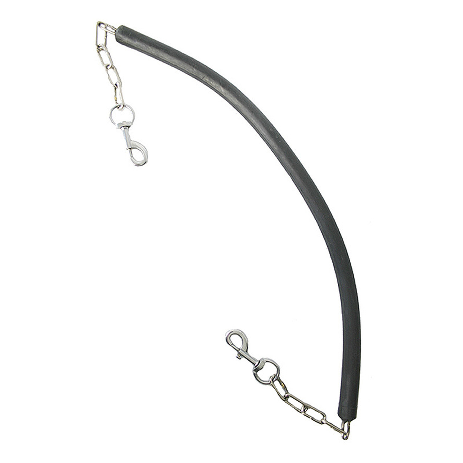 Łańcuch w osłonie gumowej do przypięcia konia Horze