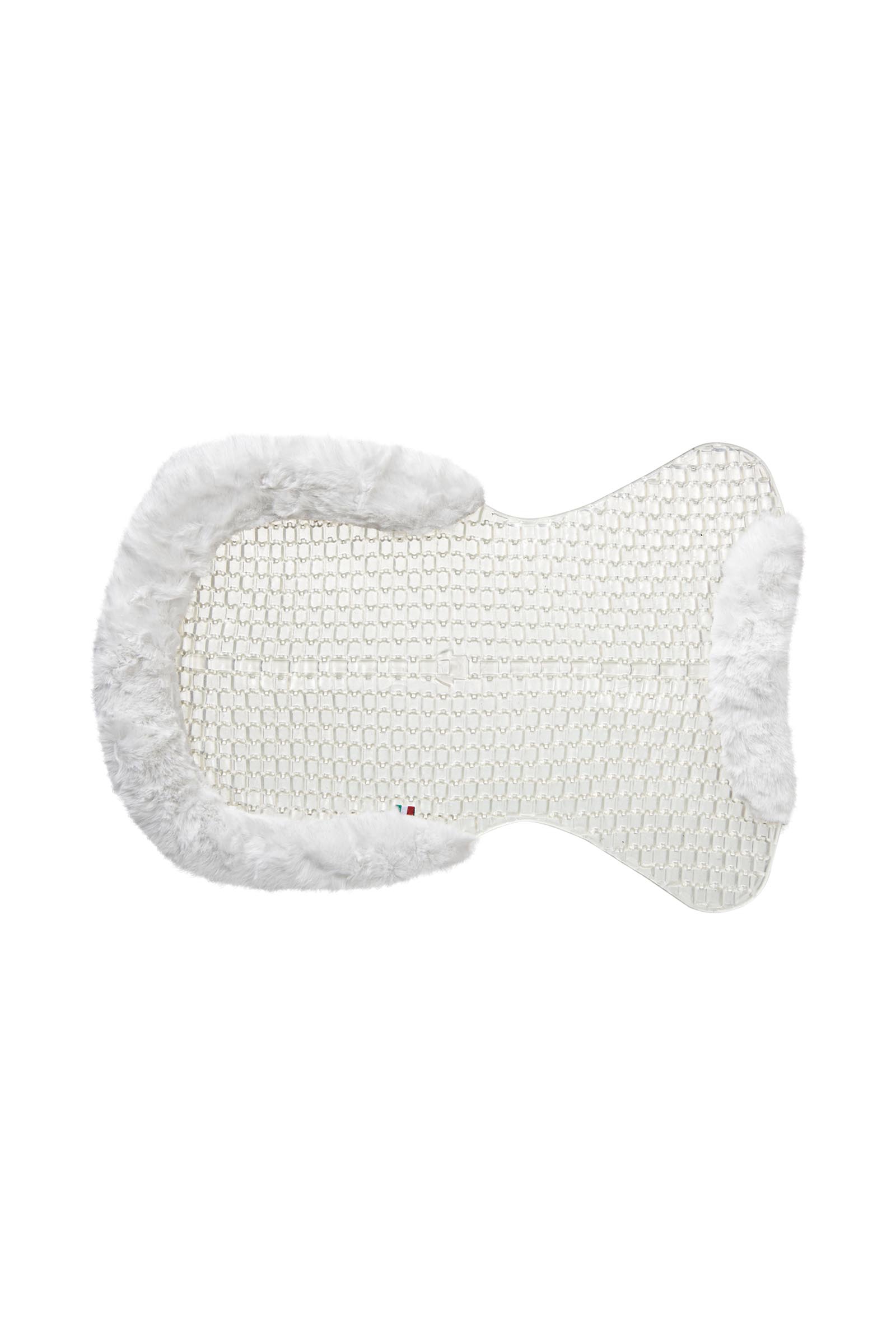 Acavallo Żelowa podkładka antypoślizgowa Respira z sztuczną owczą sk&oacute;rą płaska