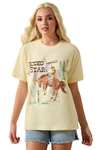 Ariat Damski T-shirt Rodeo Star typu boyfriend  