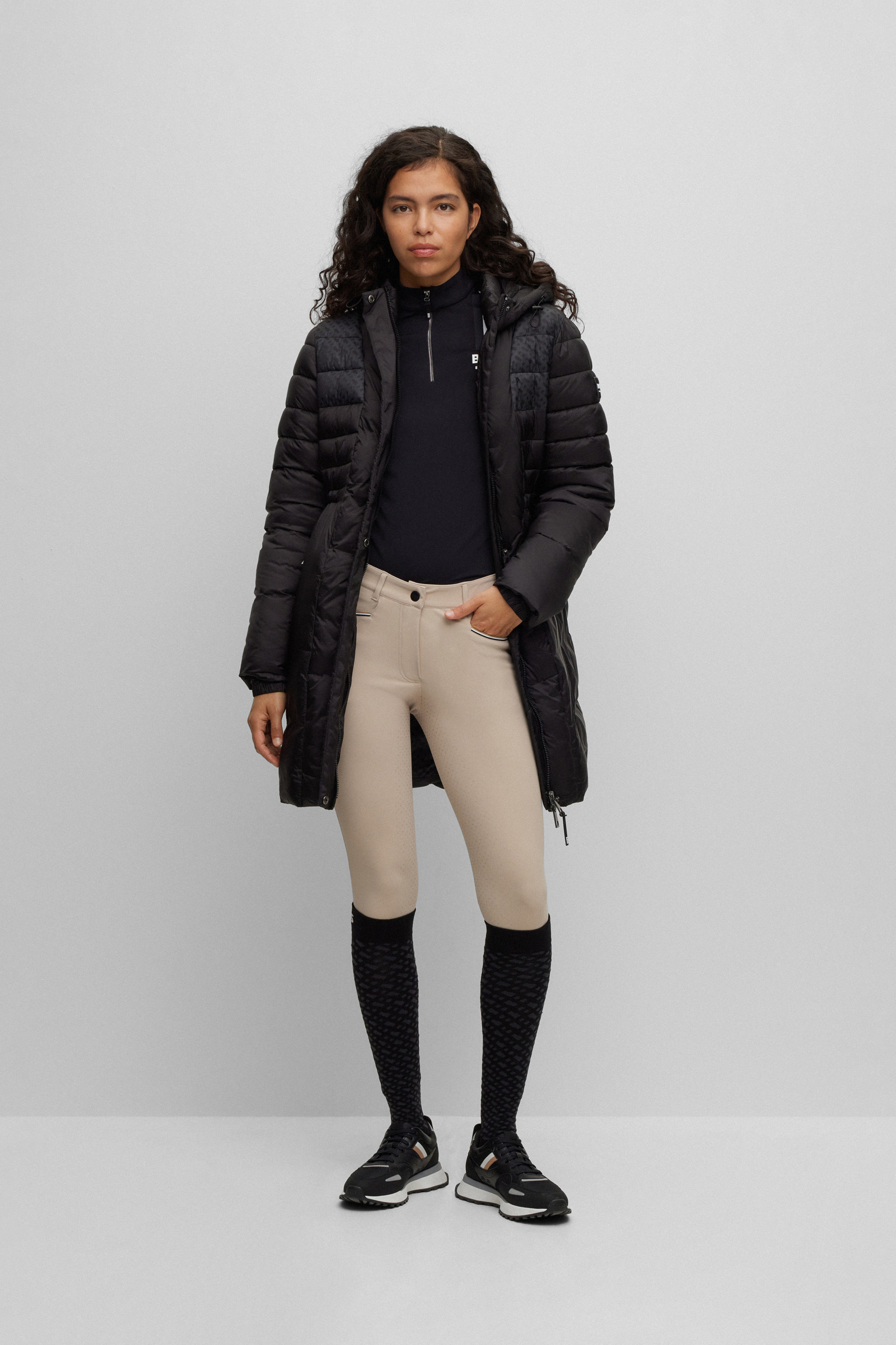 Damskie bryczesy Boss Heather z pełnym uchwytem