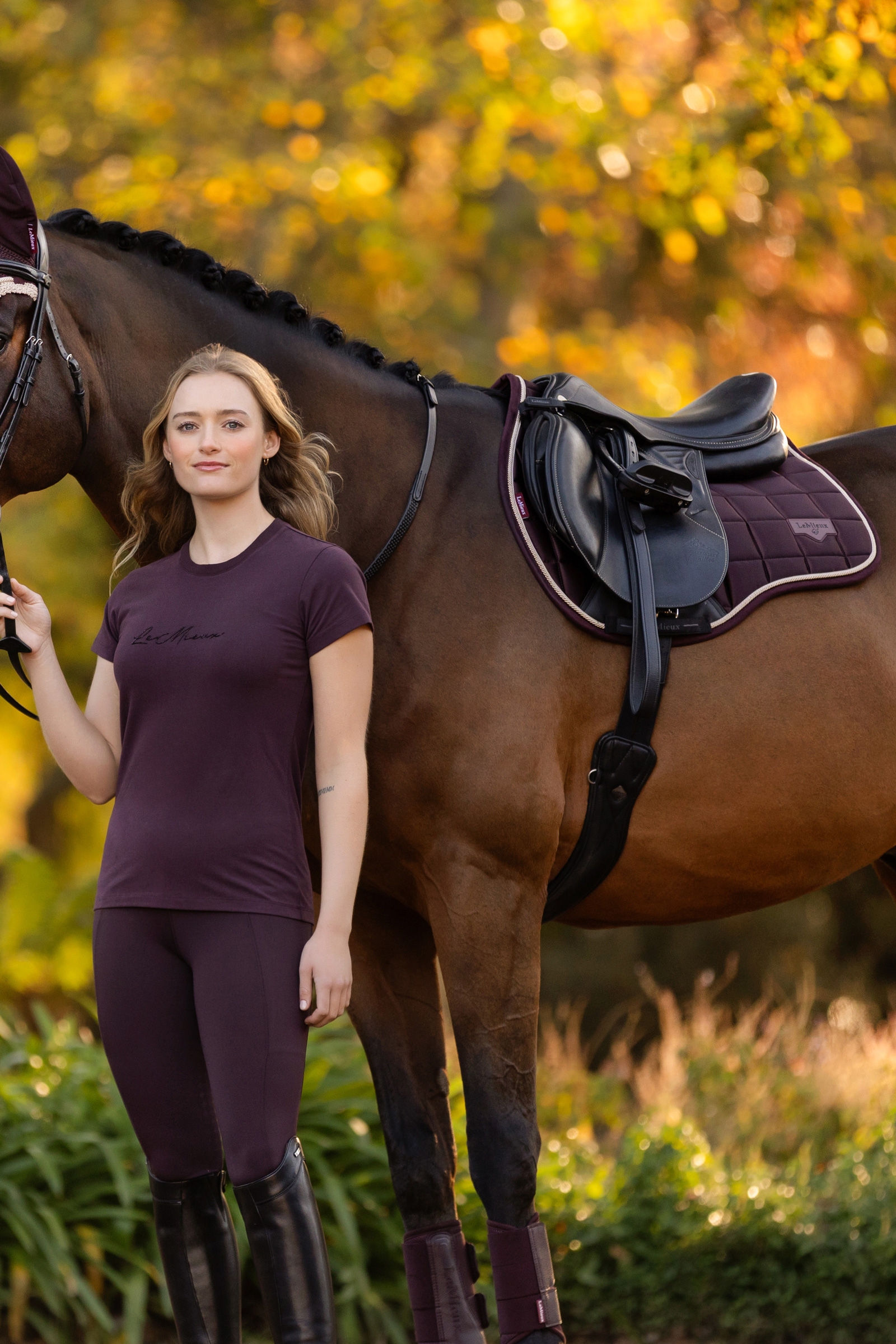 LeMieux Loire Classic Square wszechstronna podkładka pod siodło