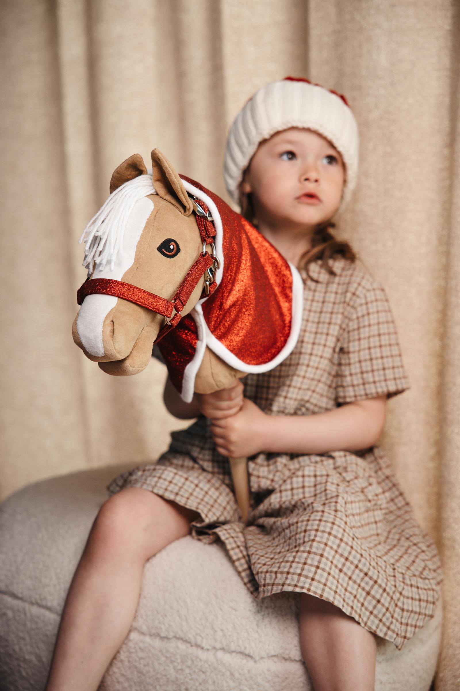 My Hobby Horse świąteczna derka brokatowa