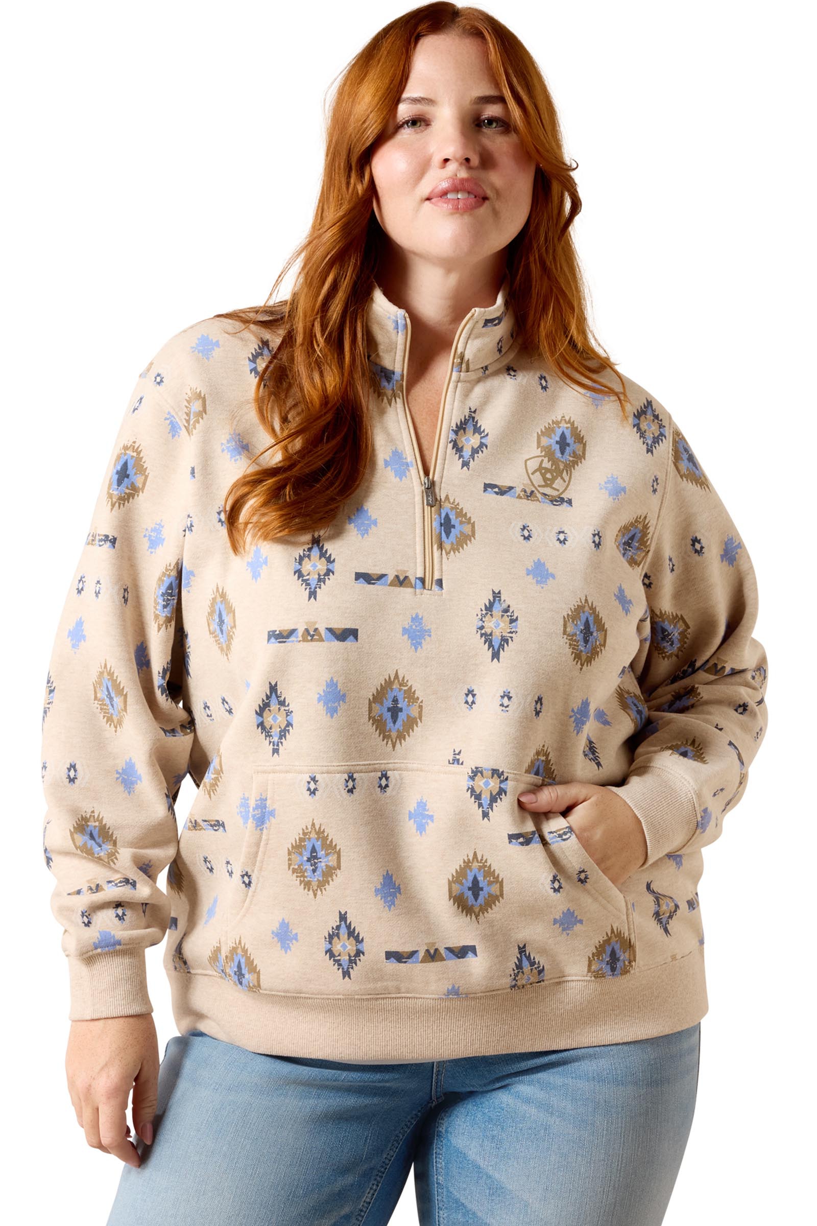 Ariat Damska bluza Sapphire 1/2 zip