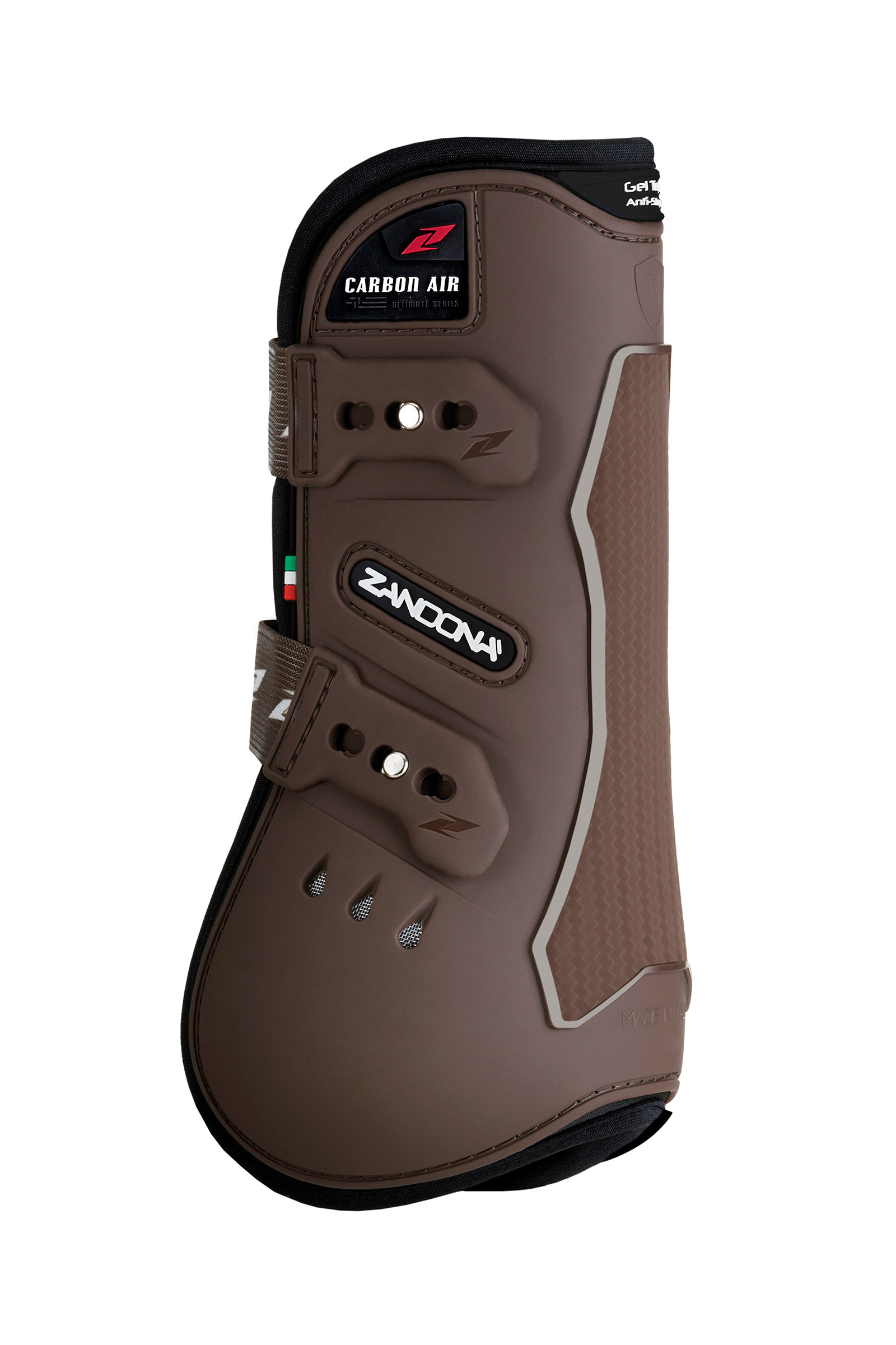 Brown/Brown Zandona Carbon Air Tendon Ochraniacze dla konia