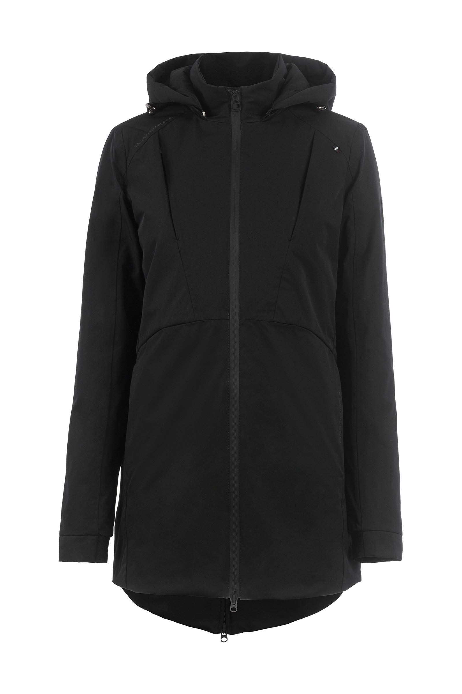 black Damska parka Cavallo Cavagini