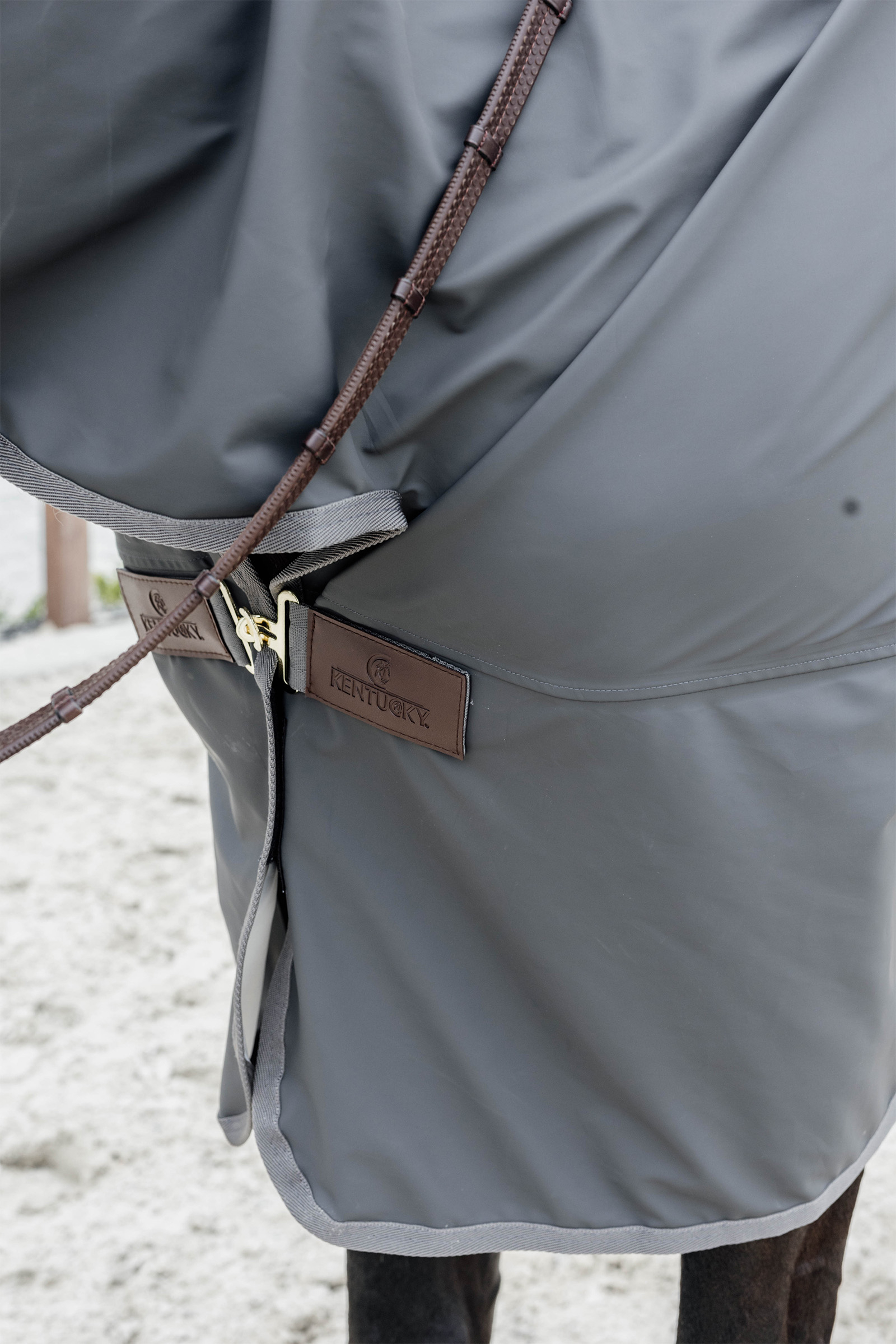 Derka przeciwdeszczowa Kentucky Horsewear Hurricane 100% Rain Rug